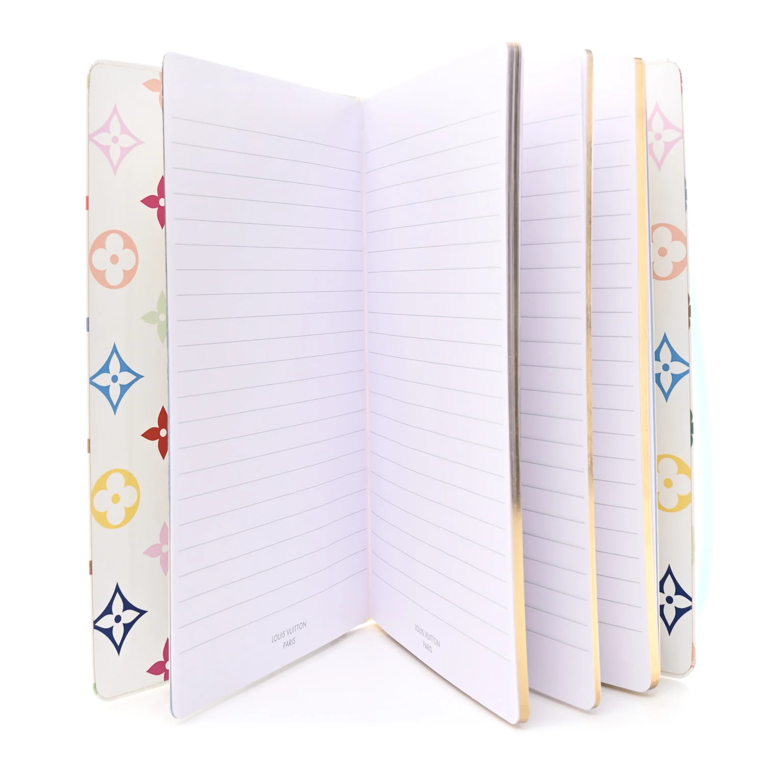 LV x TM Monogram Multicolor Jane Notebook MM White - Image 5