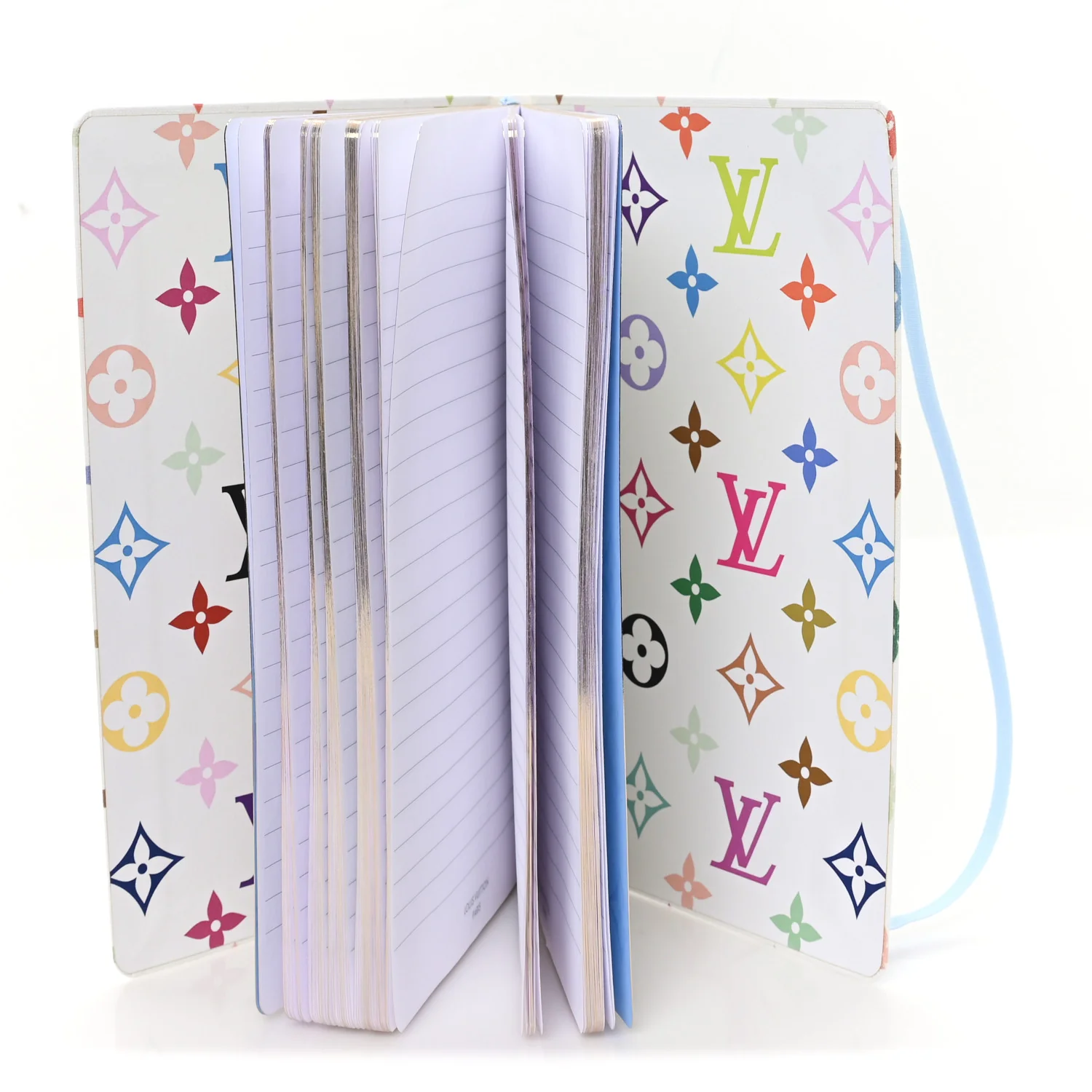 LV x TM Monogram Multicolor Jane Notebook MM White - Image 5