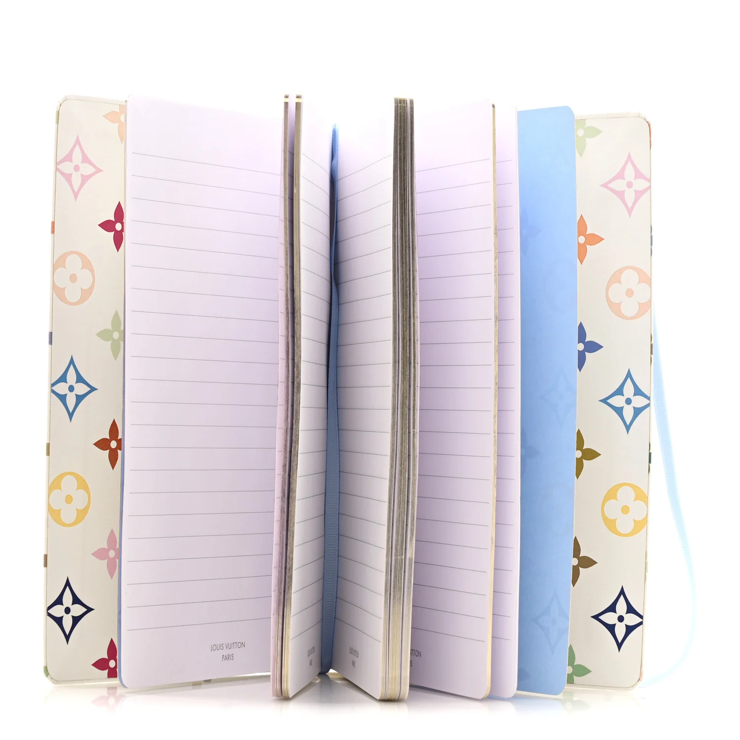 LV x TM Monogram Multicolor Jane Notebook MM White - Image 5