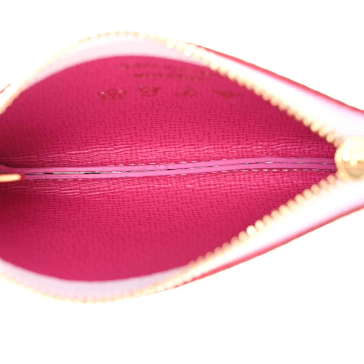 LV X TM Monogram Multicolor Key Pouch White - Image 5