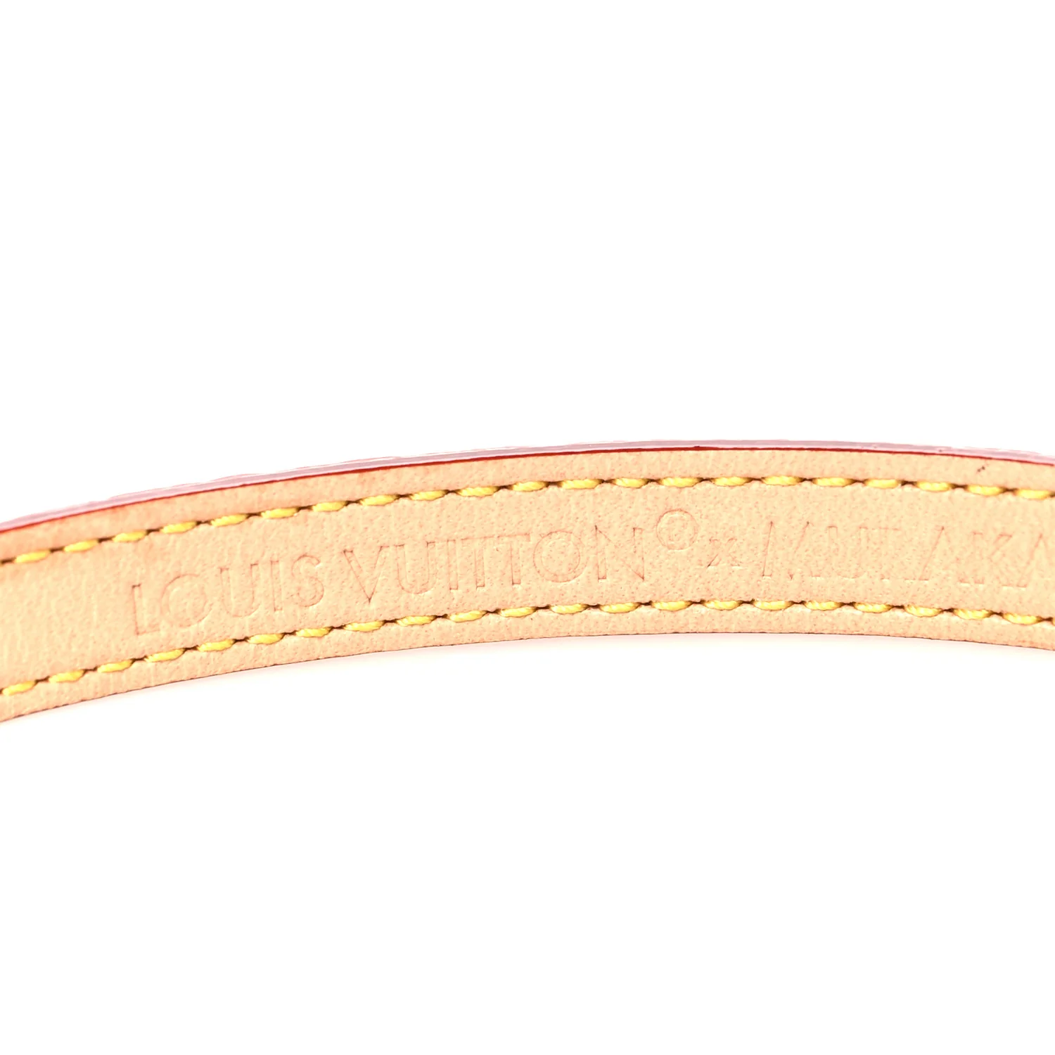 LV X TM Monogram Multicolor LV Signature Bracelet 17 White - Image 4