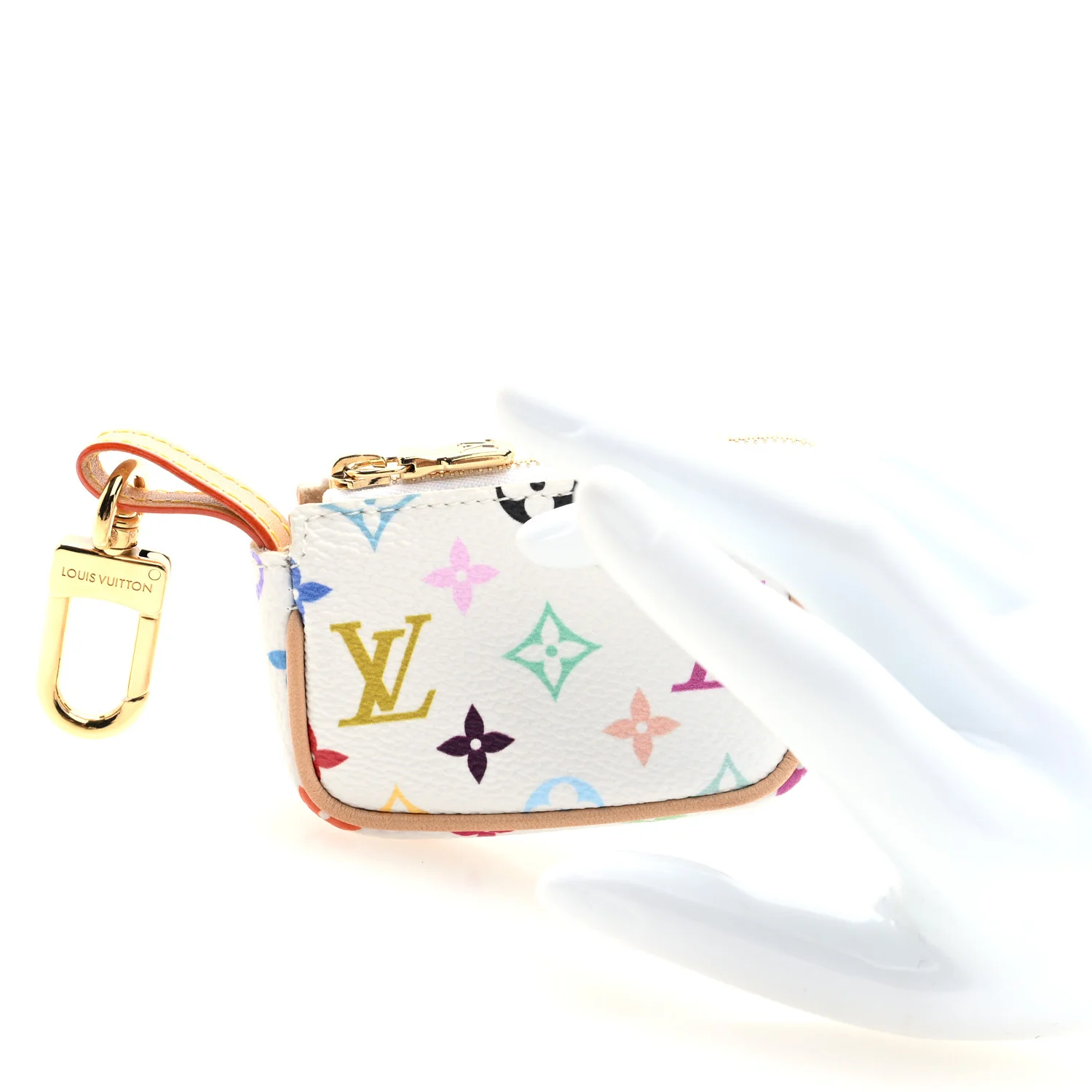 LV x TM Monogram Multicolor Micro Pochette White - Image 2