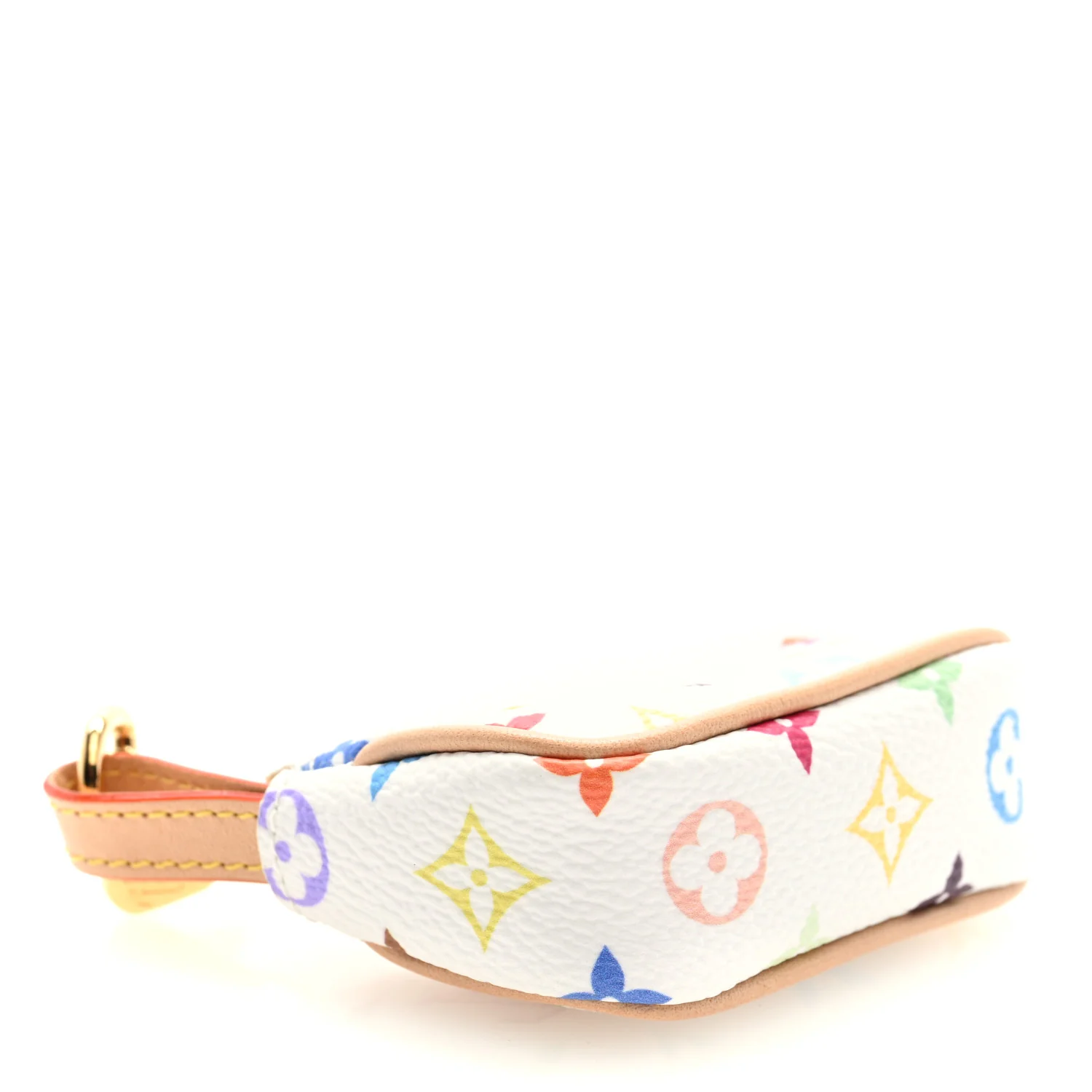 LV x TM Monogram Multicolor Micro Pochette White - Image 4