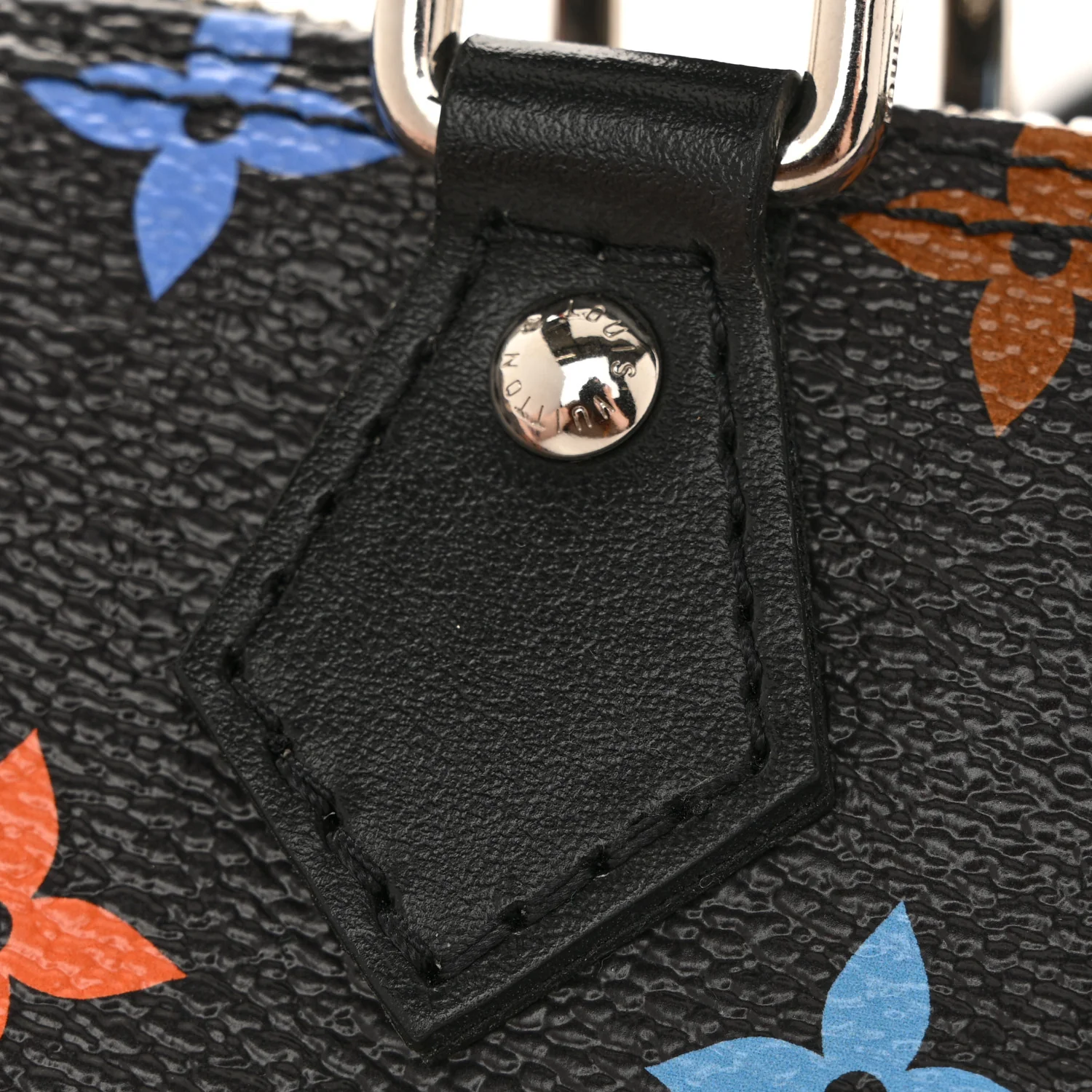 LV X TM Monogram Multicolor Nano Speedy Black - Image 11