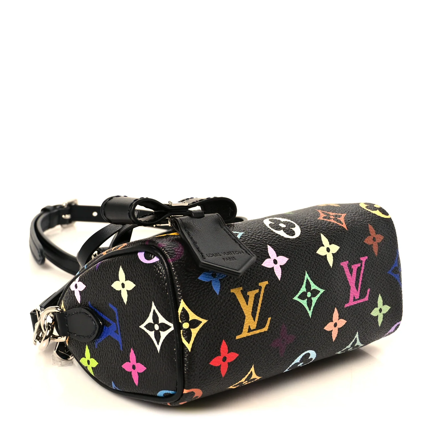 LV X TM Monogram Multicolor Nano Speedy Black - Image 4