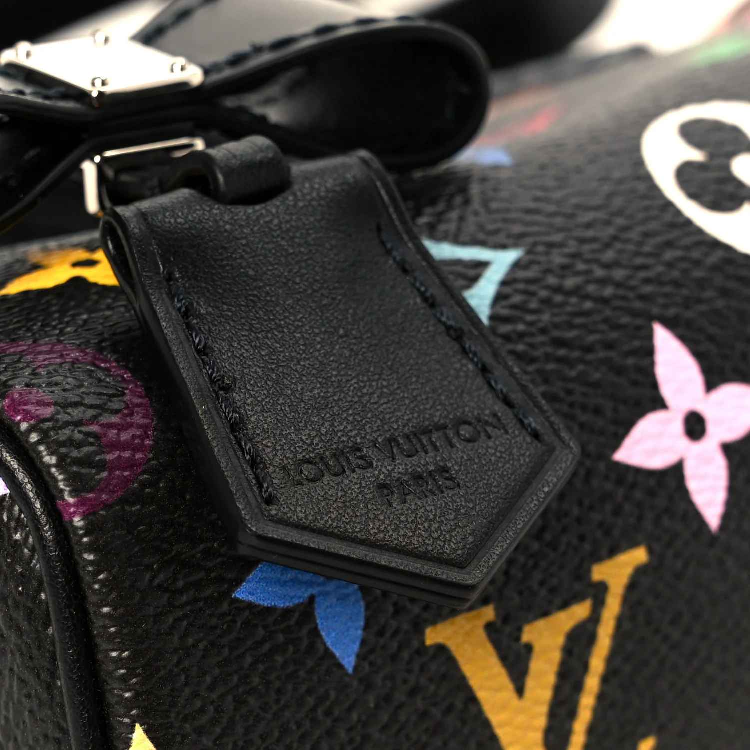 LV X TM Monogram Multicolor Nano Speedy Black - Image 7