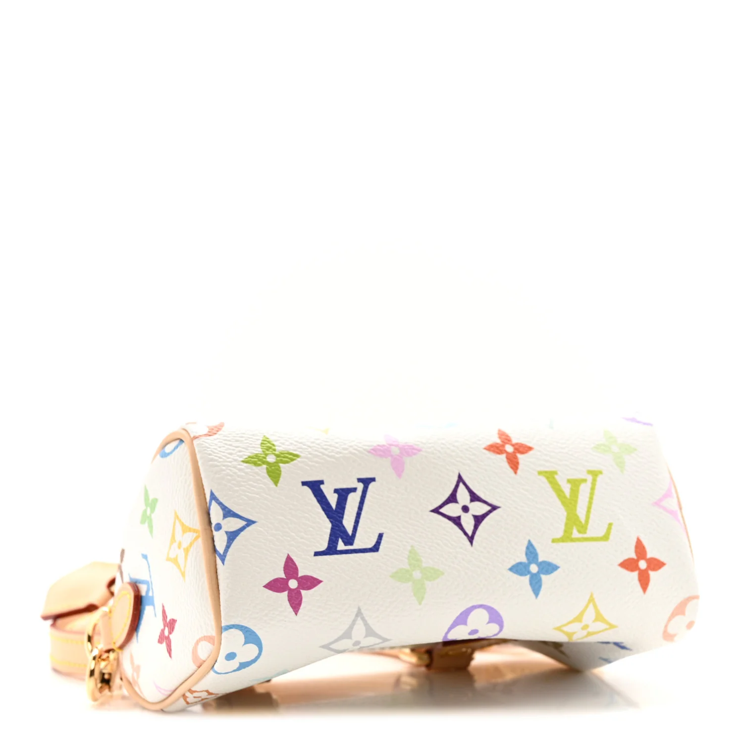LV X TM Monogram Multicolor Nano Speedy White - Image 4