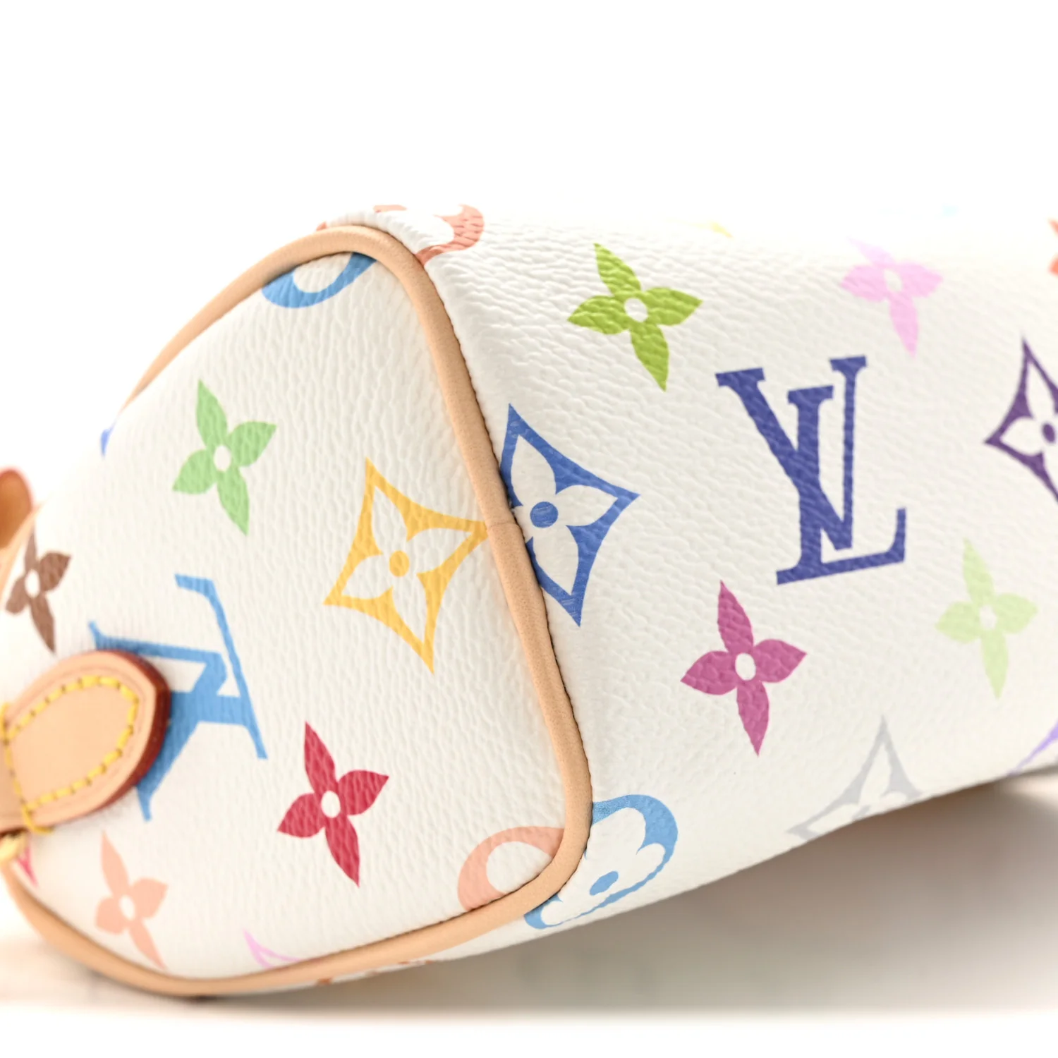 LV X TM Monogram Multicolor Nano Speedy White - Image 8