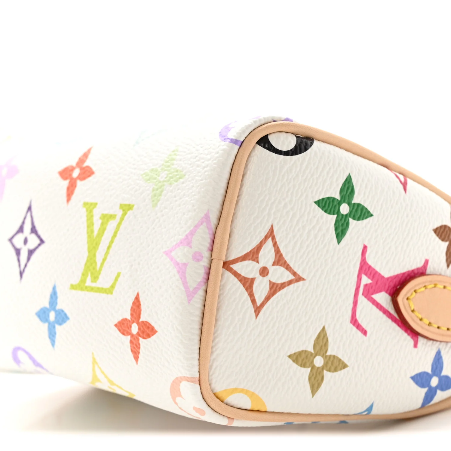 LV X TM Monogram Multicolor Nano Speedy White - Image 9