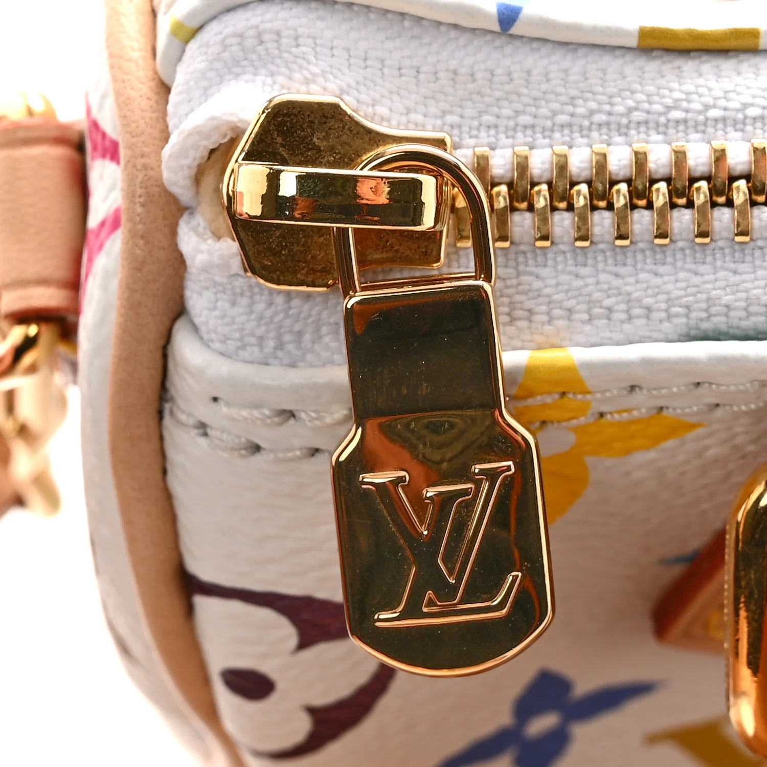 LV X TM Monogram Multicolor Nano Speedy White - Image 10