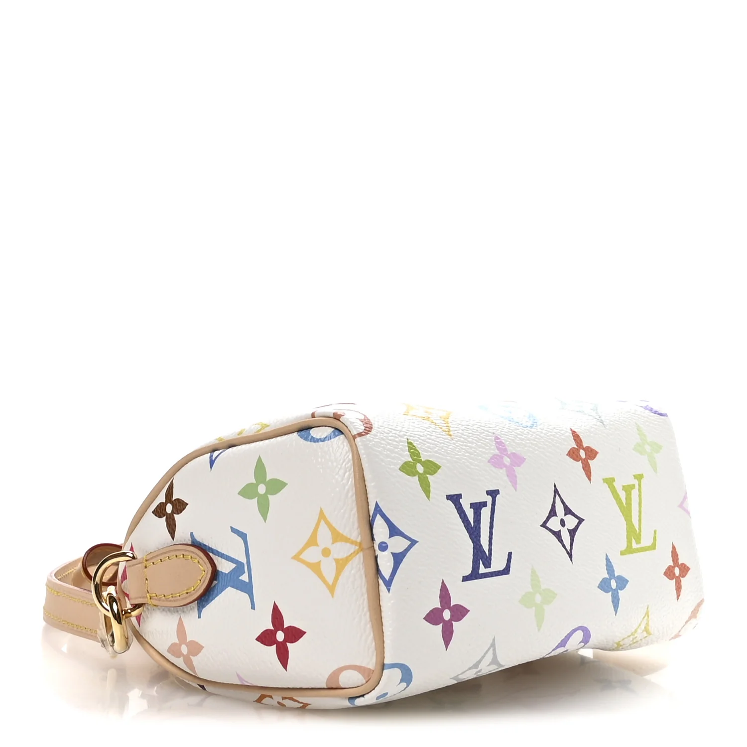 LV X TM Monogram Multicolor Nano Speedy White - Image 7