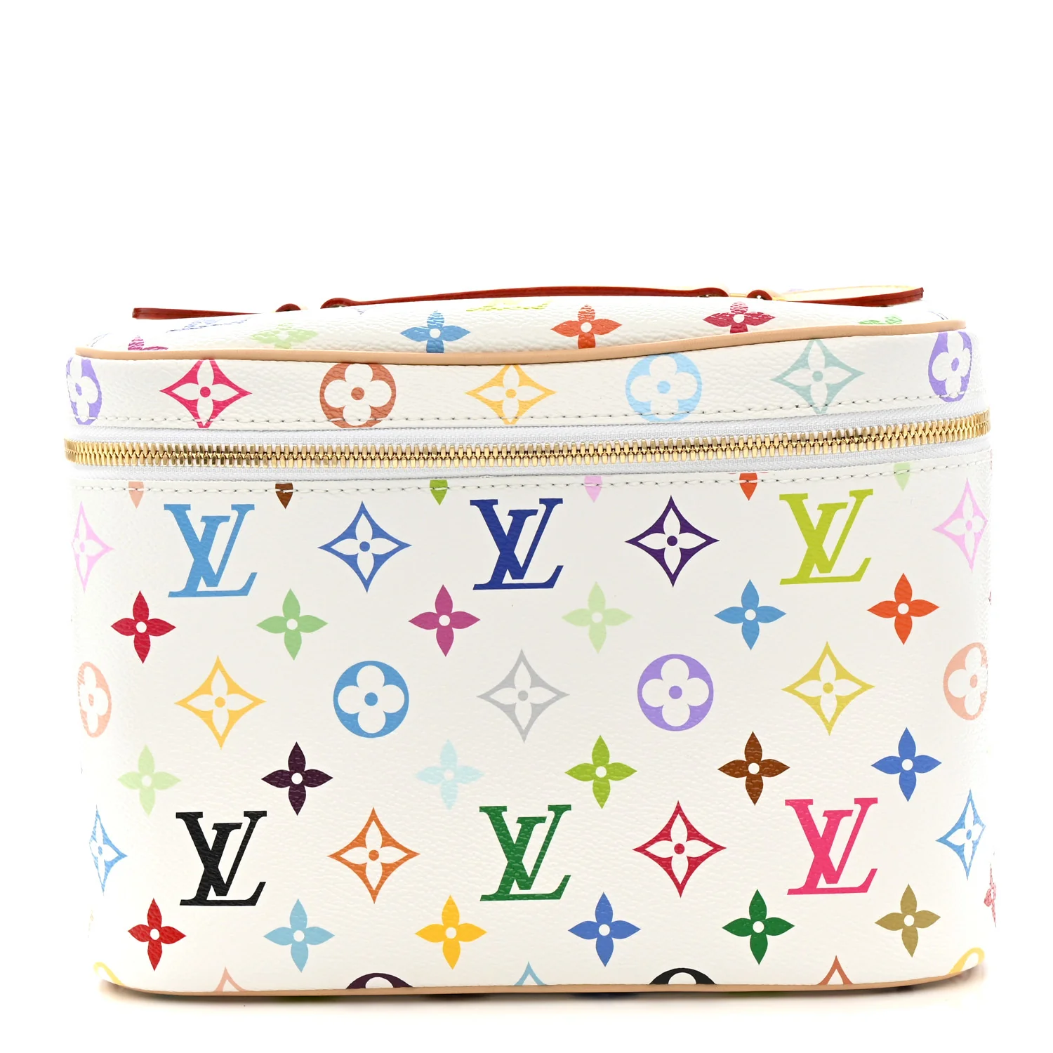 LV X TM Monogram Multicolor Nice BB White