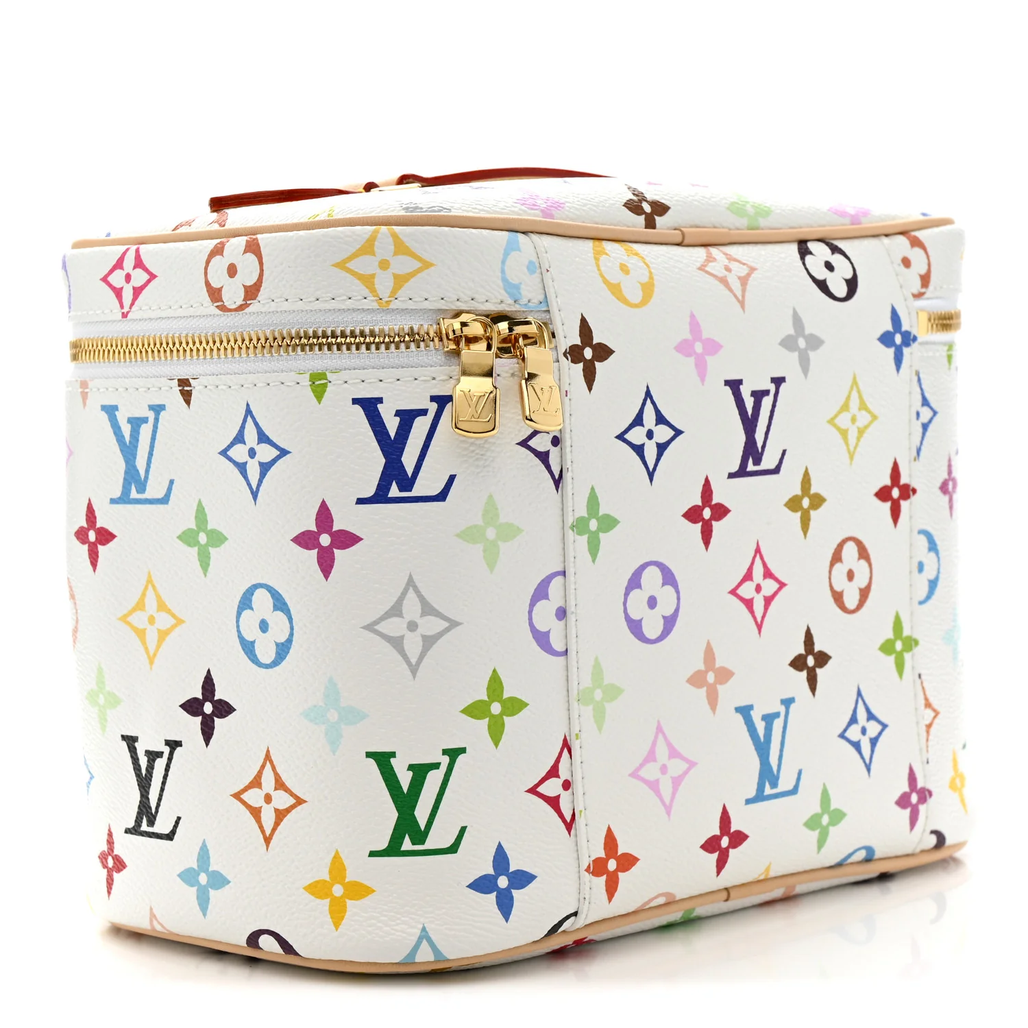 LV X TM Monogram Multicolor Nice BB White - Image 3