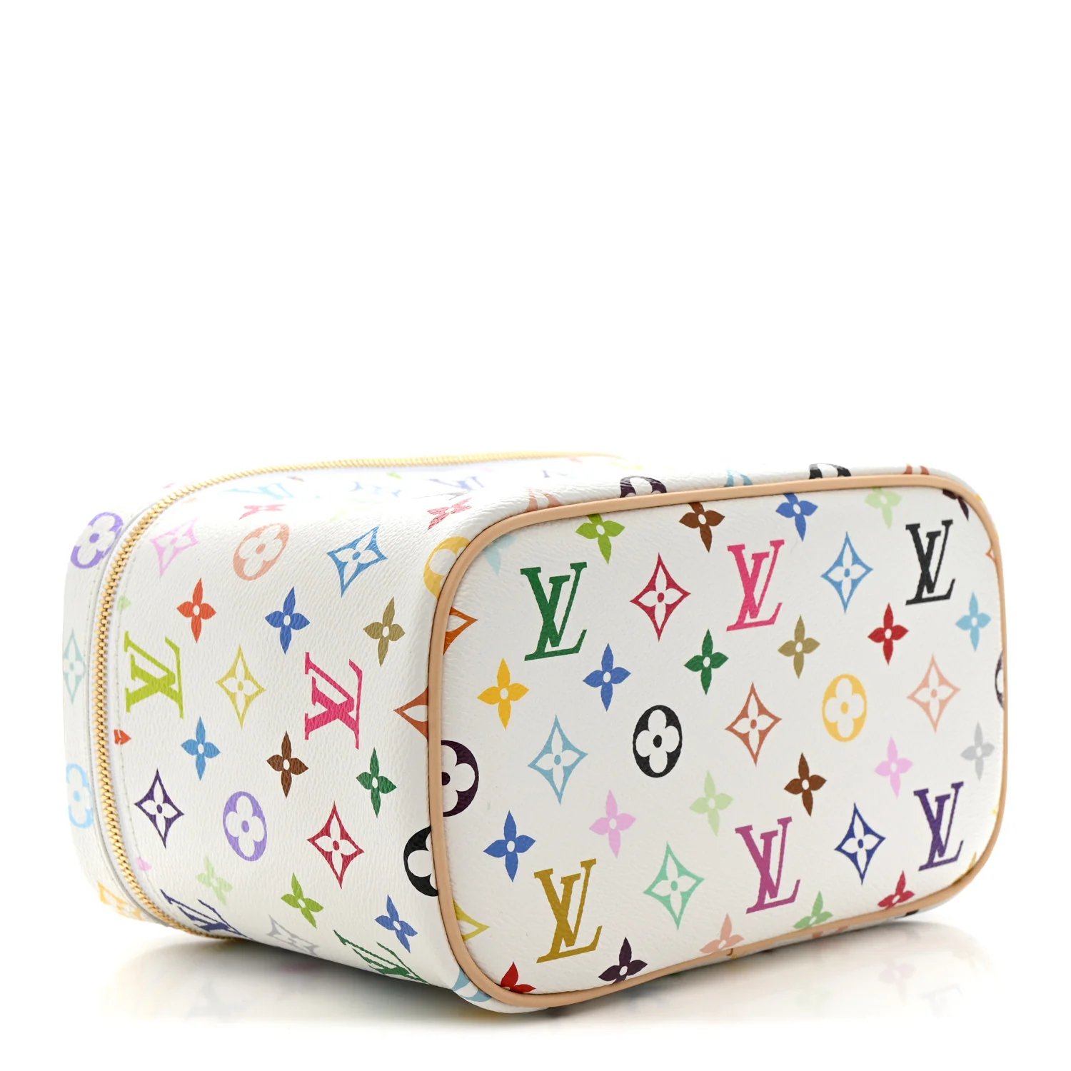 LV X TM Monogram Multicolor Nice BB White - Image 4