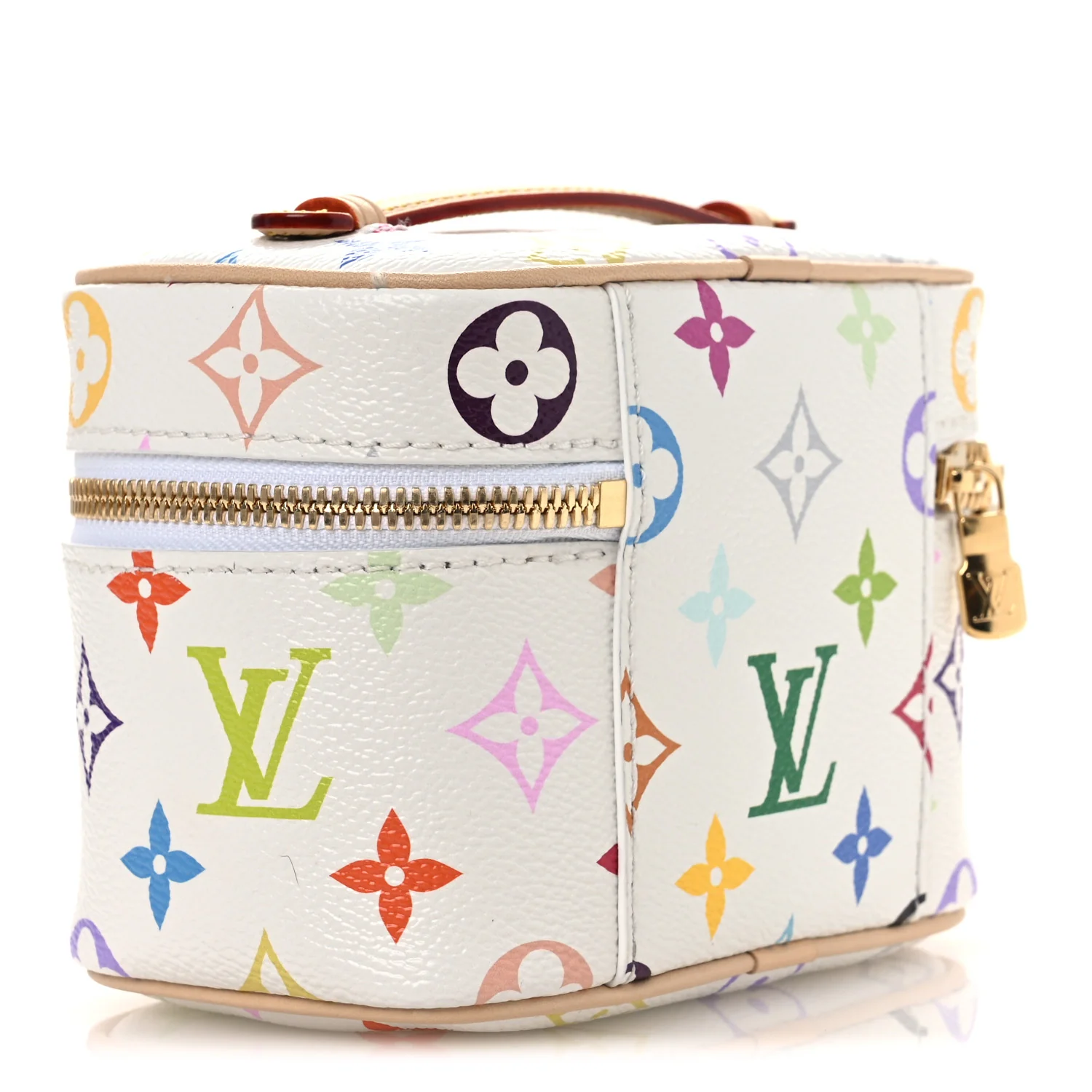 LV X TM Monogram Multicolor Nice Mini White - Image 3
