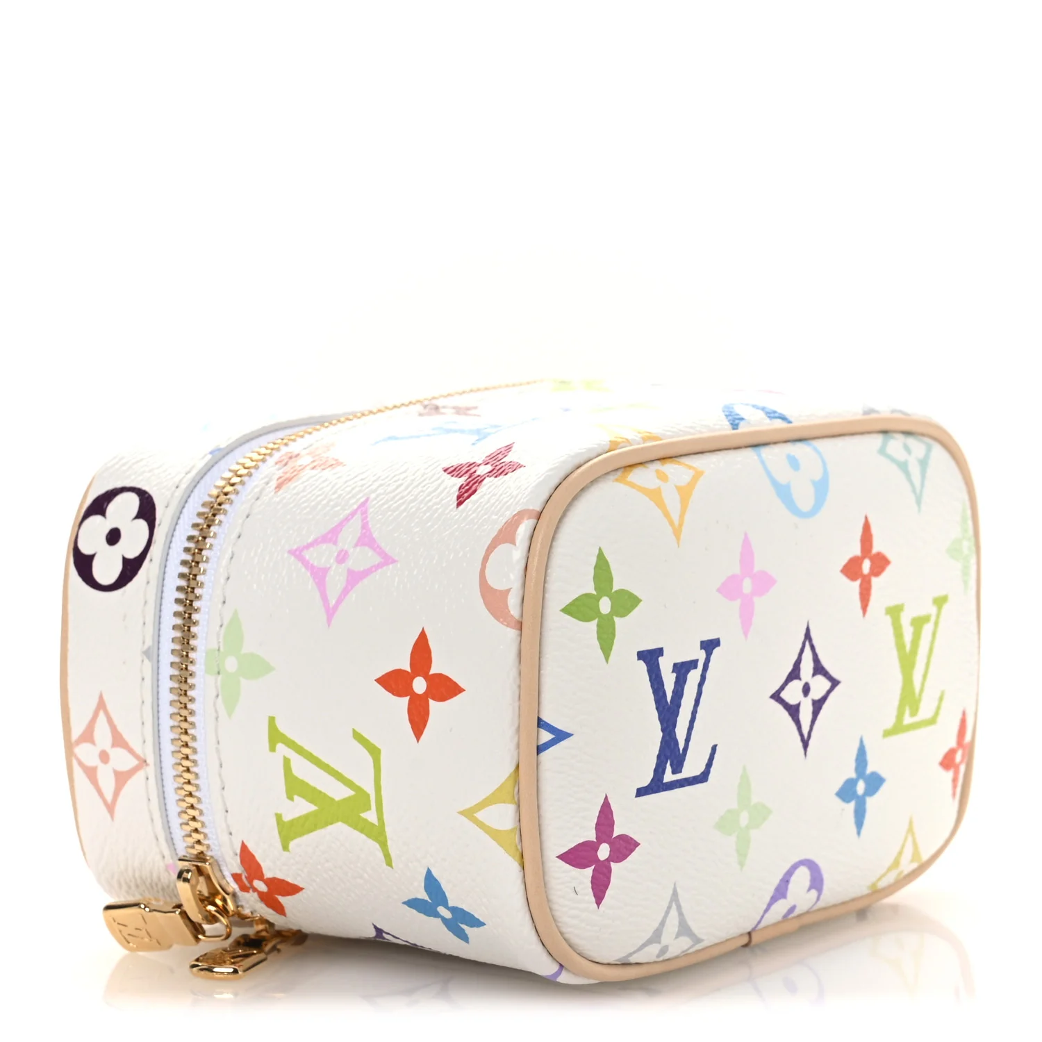 LV X TM Monogram Multicolor Nice Mini White - Image 4