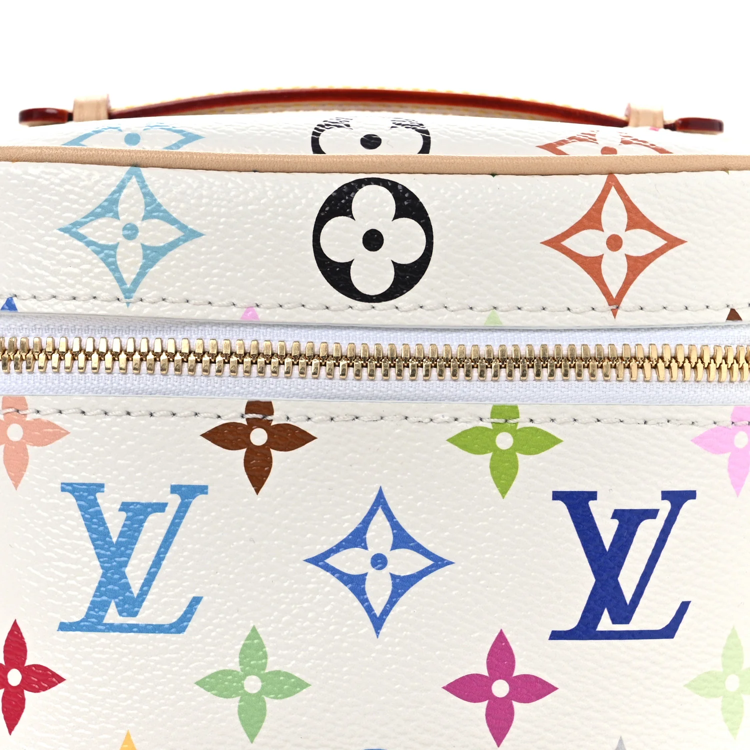 LV X TM Monogram Multicolor Nice Mini White - Image 7