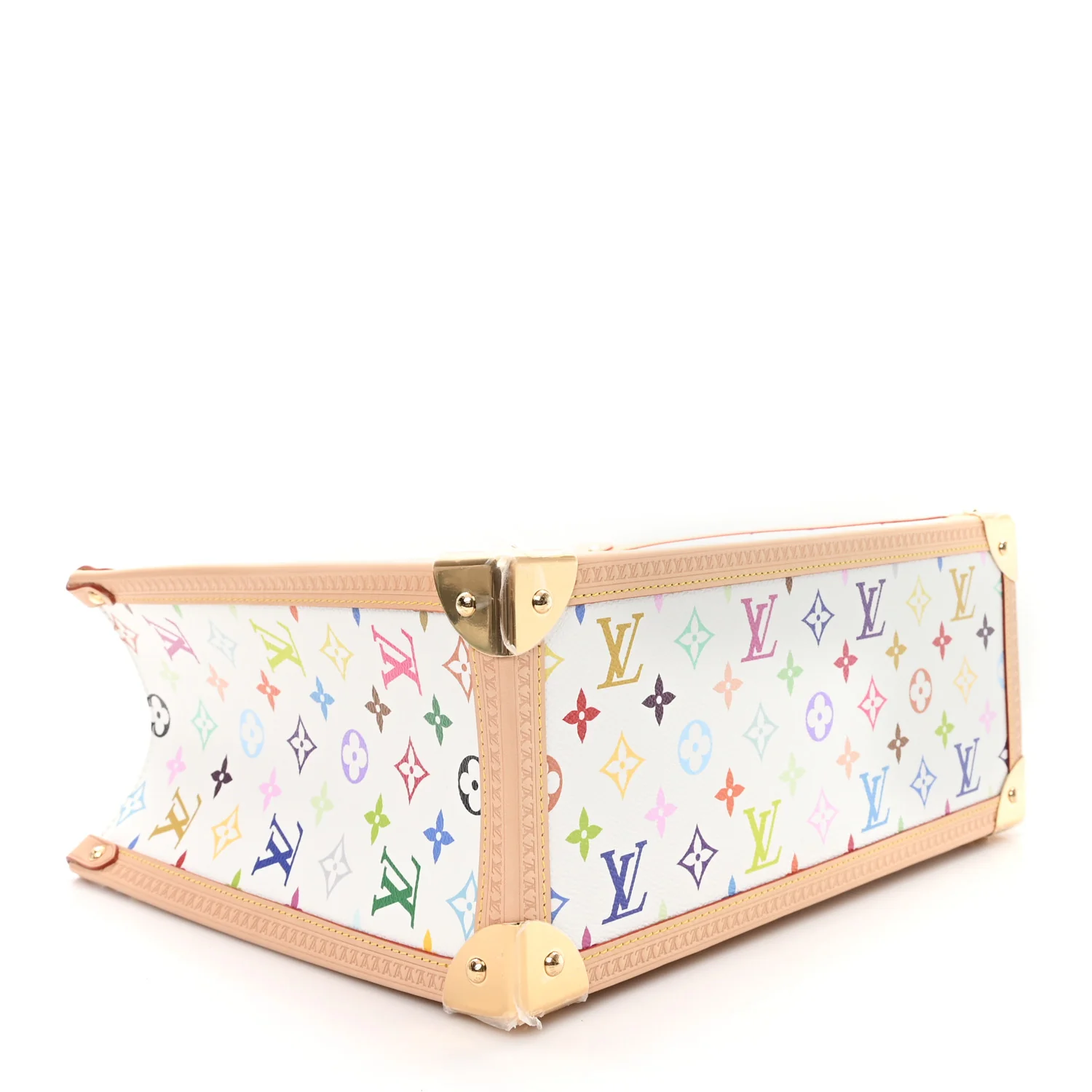 LV X TM Monogram Multicolor Onthego MM White - Image 4