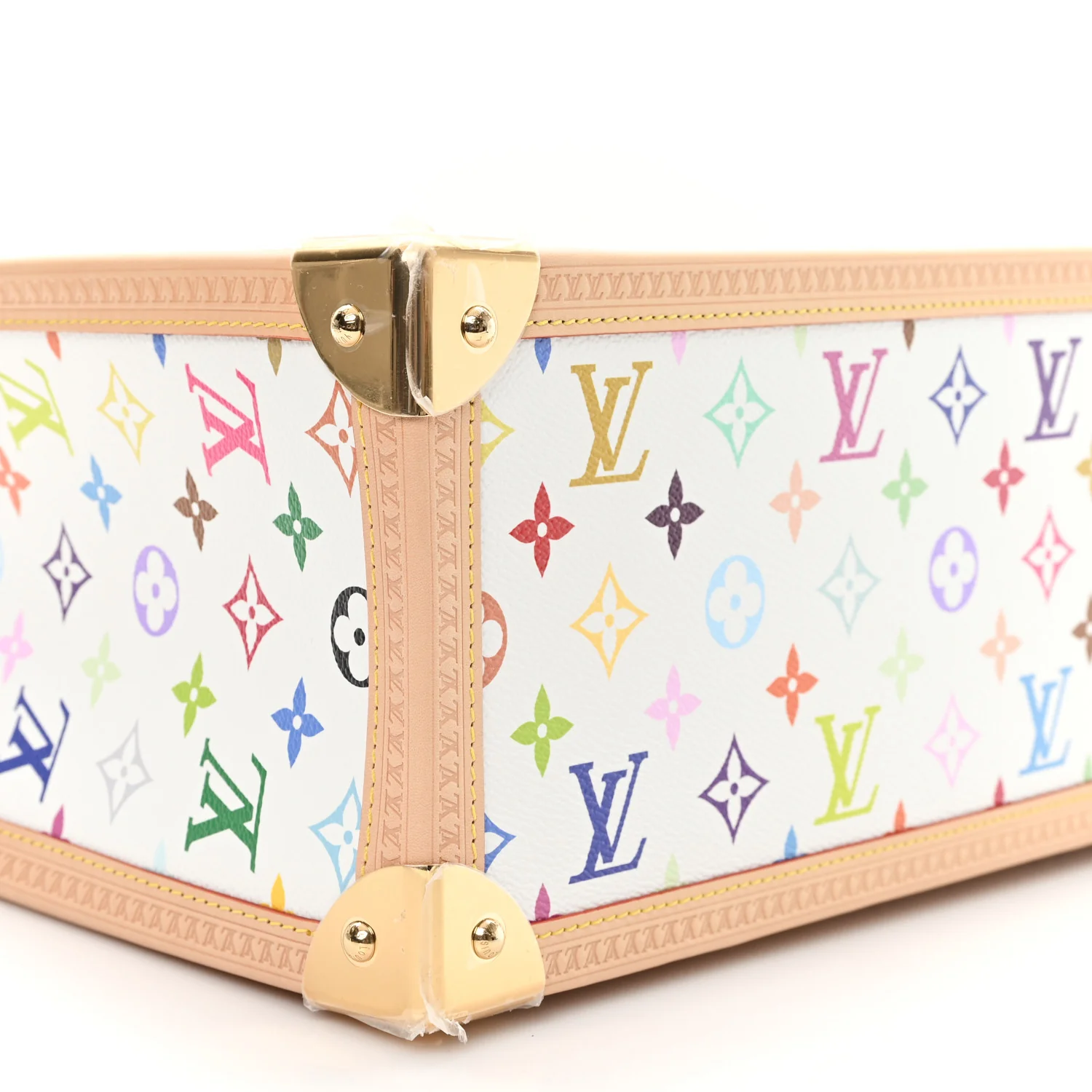 LV X TM Monogram Multicolor Onthego MM White - Image 8
