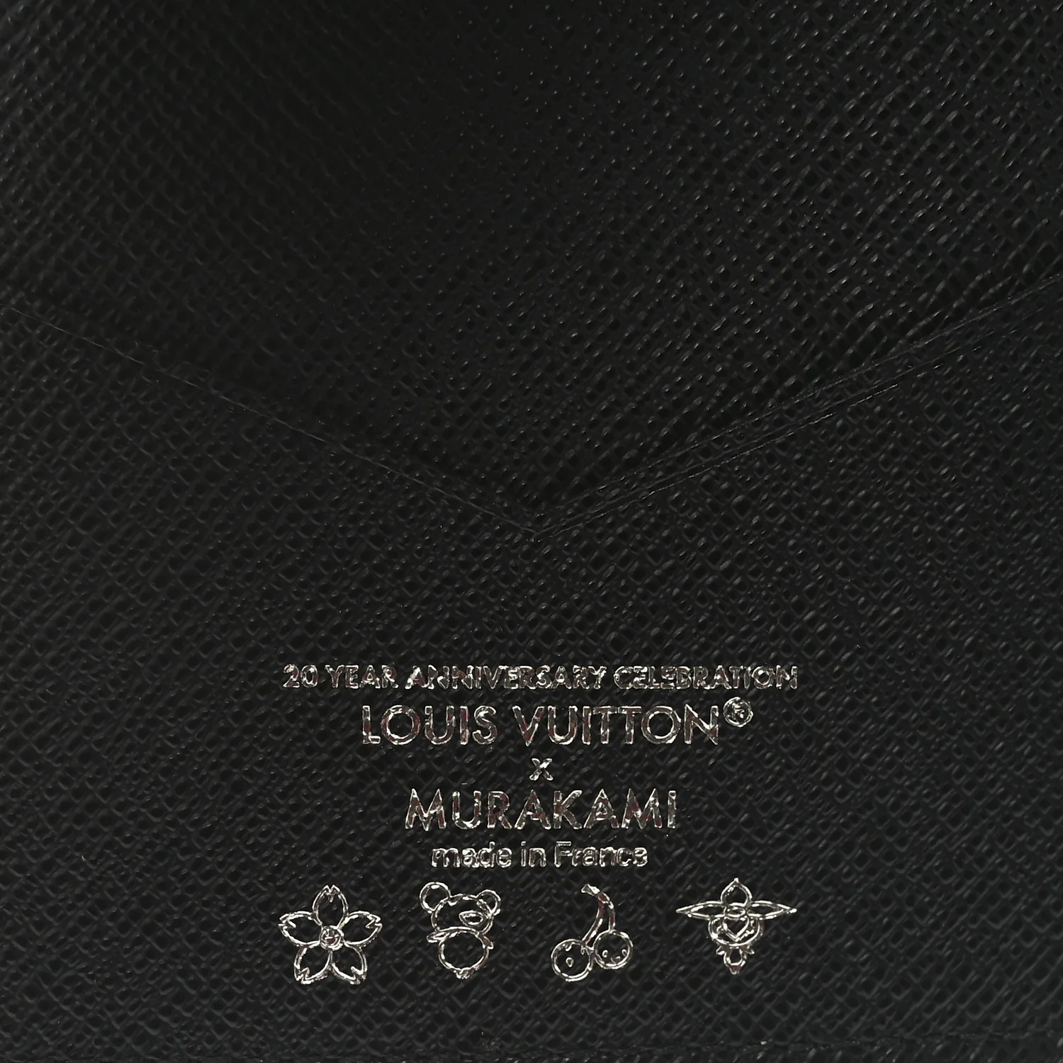 LV X TM Monogram Multicolor Passport Cover Black - Image 6