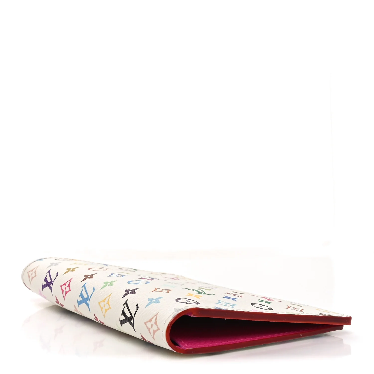 LV X TM Monogram Multicolor Passport Cover White - Image 4