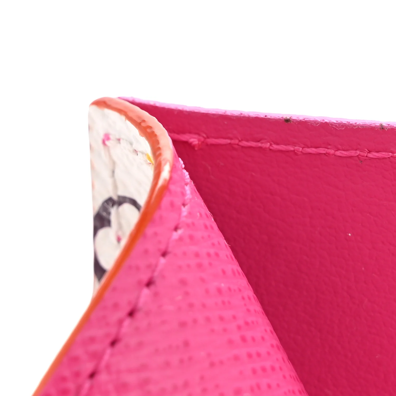LV X TM Monogram Multicolor Passport Cover White - Image 7