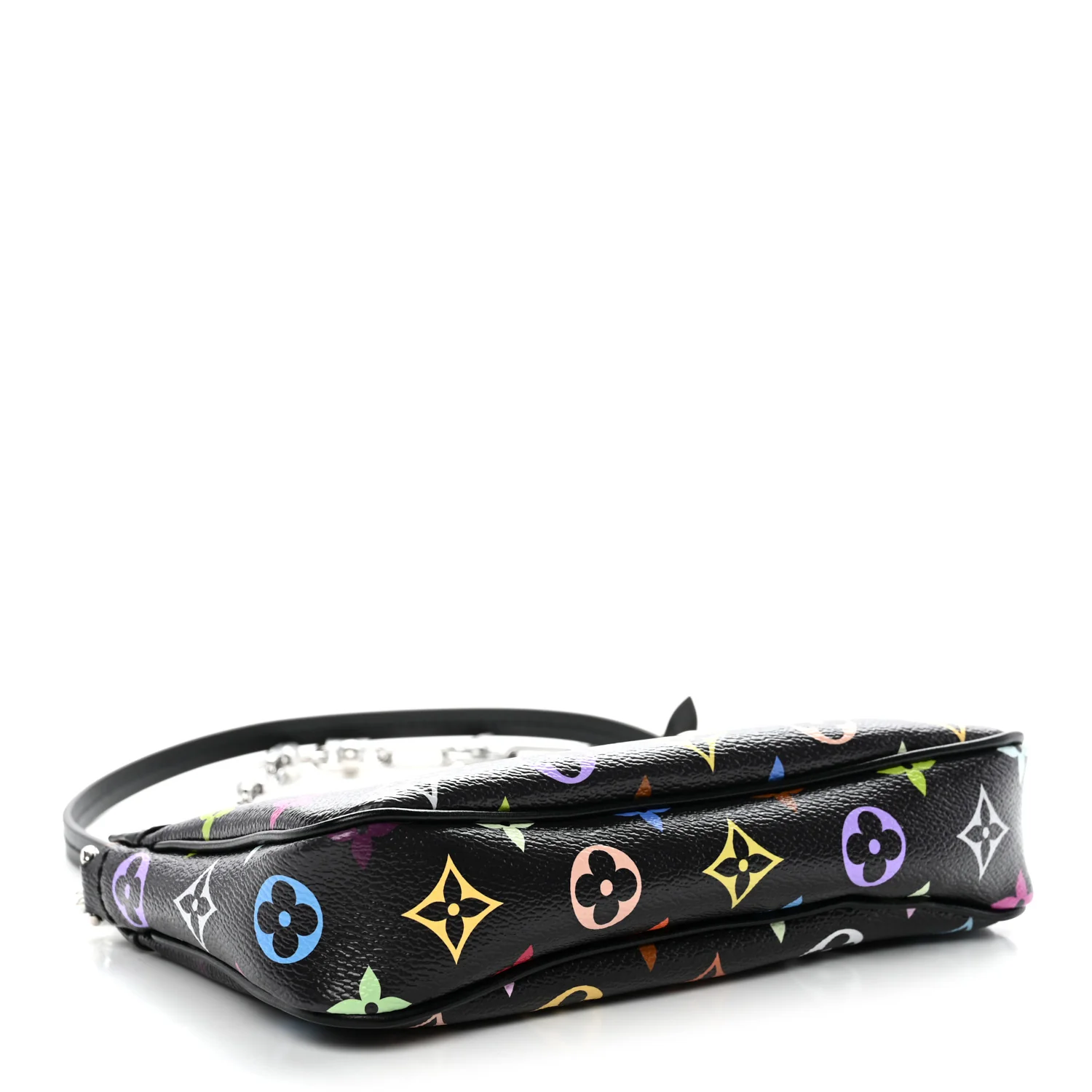 LV X TM Monogram Multicolor Pochette Accessories Black - Image 4