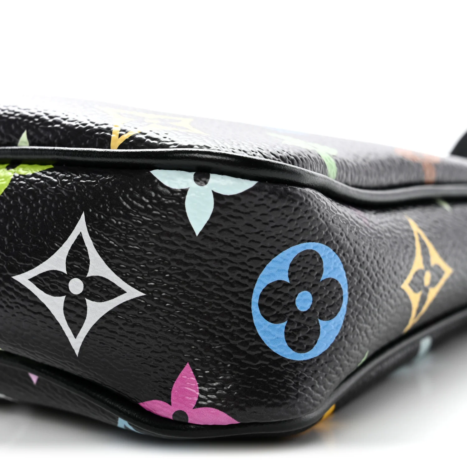 LV X TM Monogram Multicolor Pochette Accessories Black - Image 9