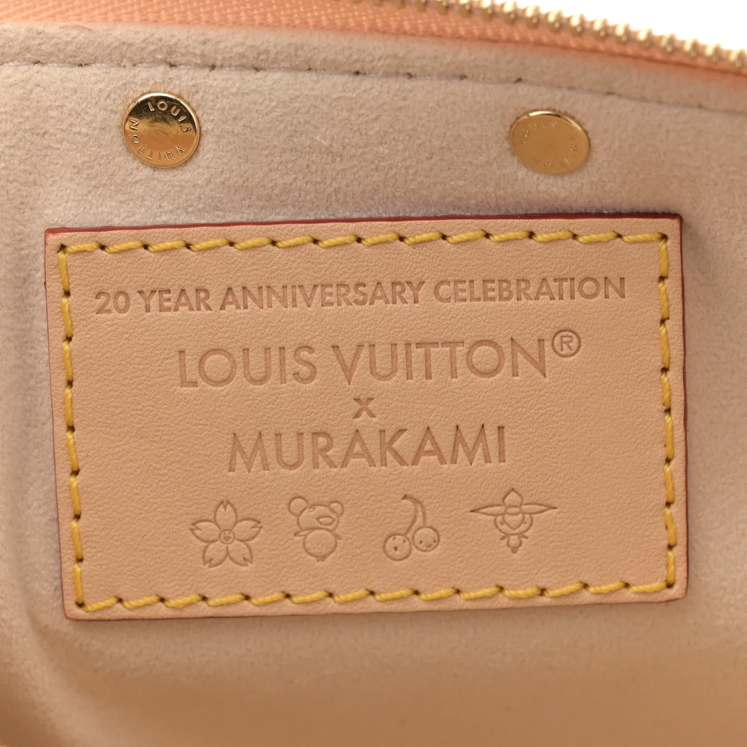 LV X TM Monogram Multicolor Pochette Accessories White - Image 6