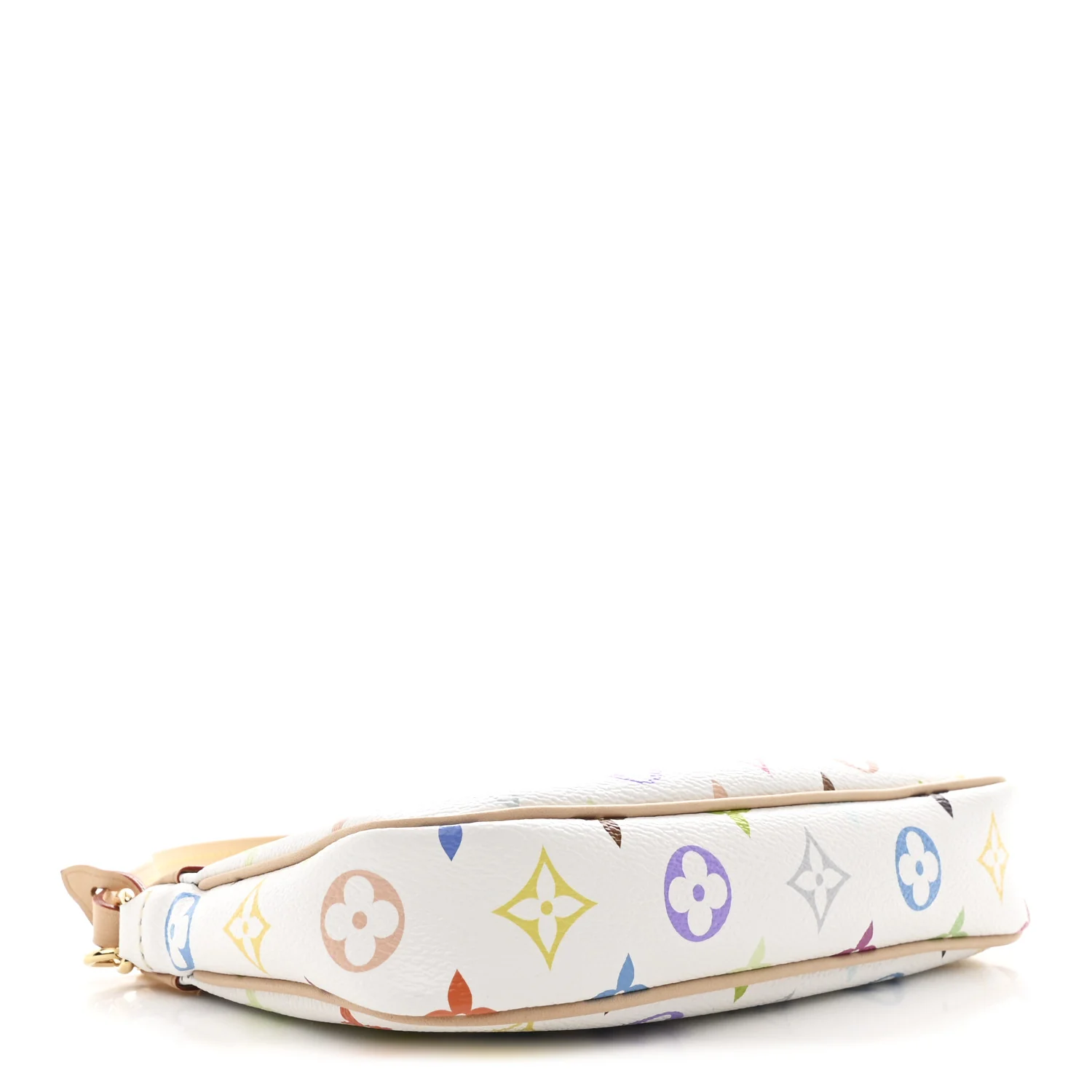 LV X TM Monogram Multicolor Pochette Accessories White - Image 4
