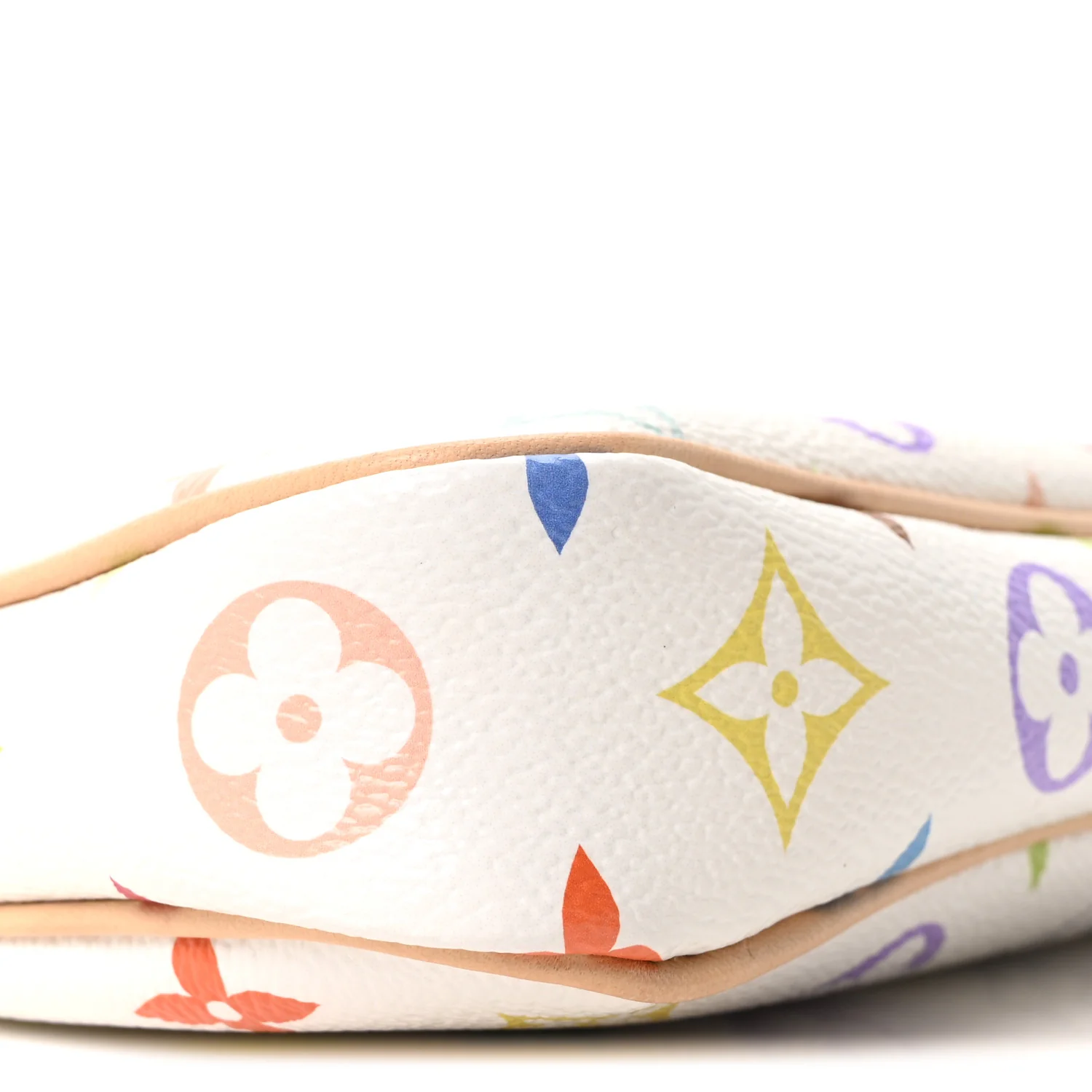 LV X TM Monogram Multicolor Pochette Accessories White - Image 8