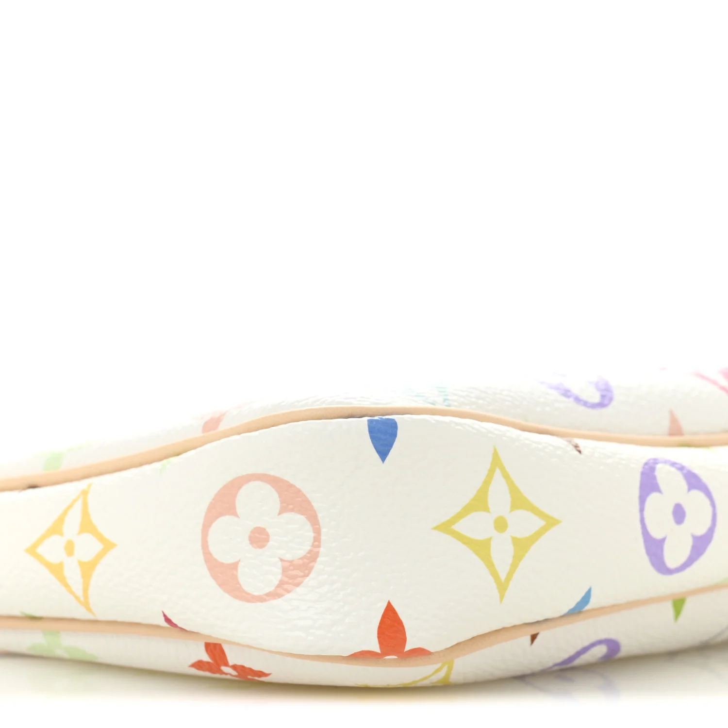 LV X TM Monogram Multicolor Pochette Accessories White - Image 8