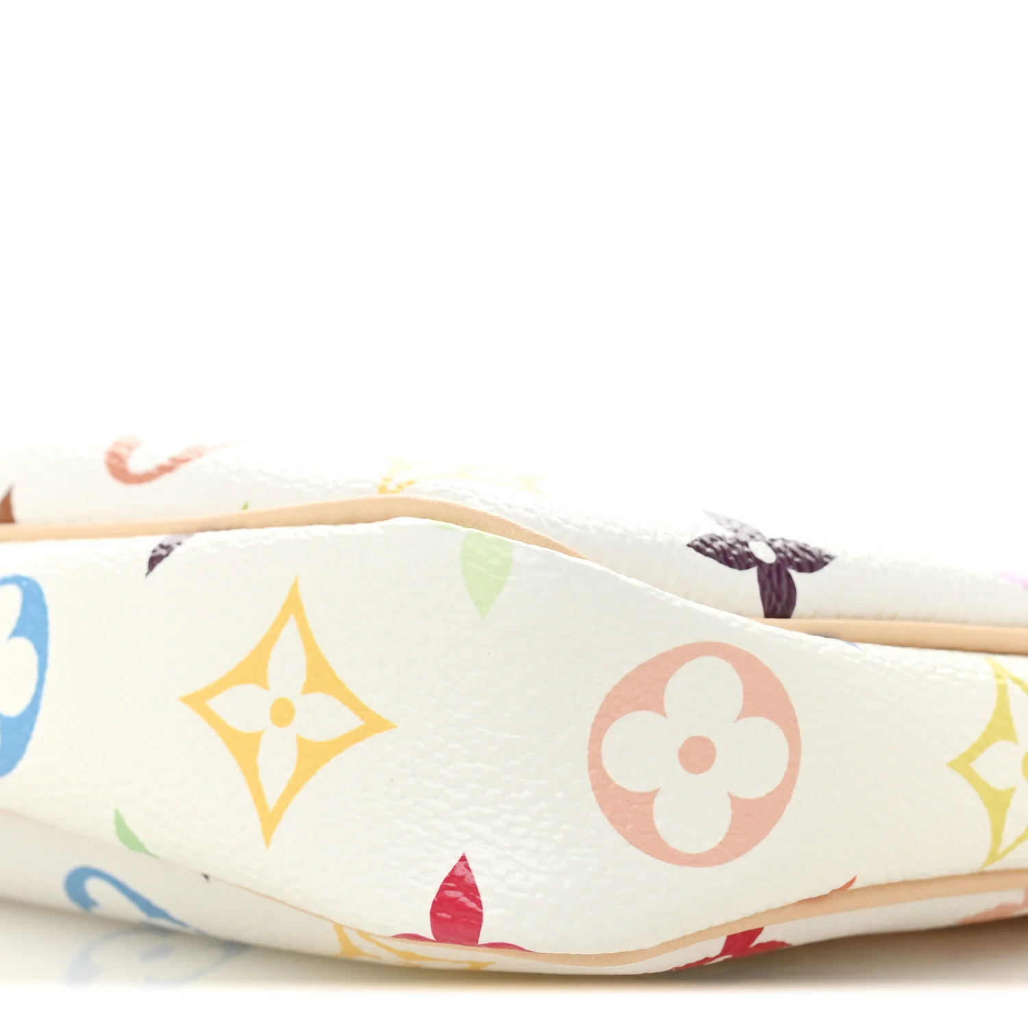 LV X TM Monogram Multicolor Pochette Accessories White - Image 9