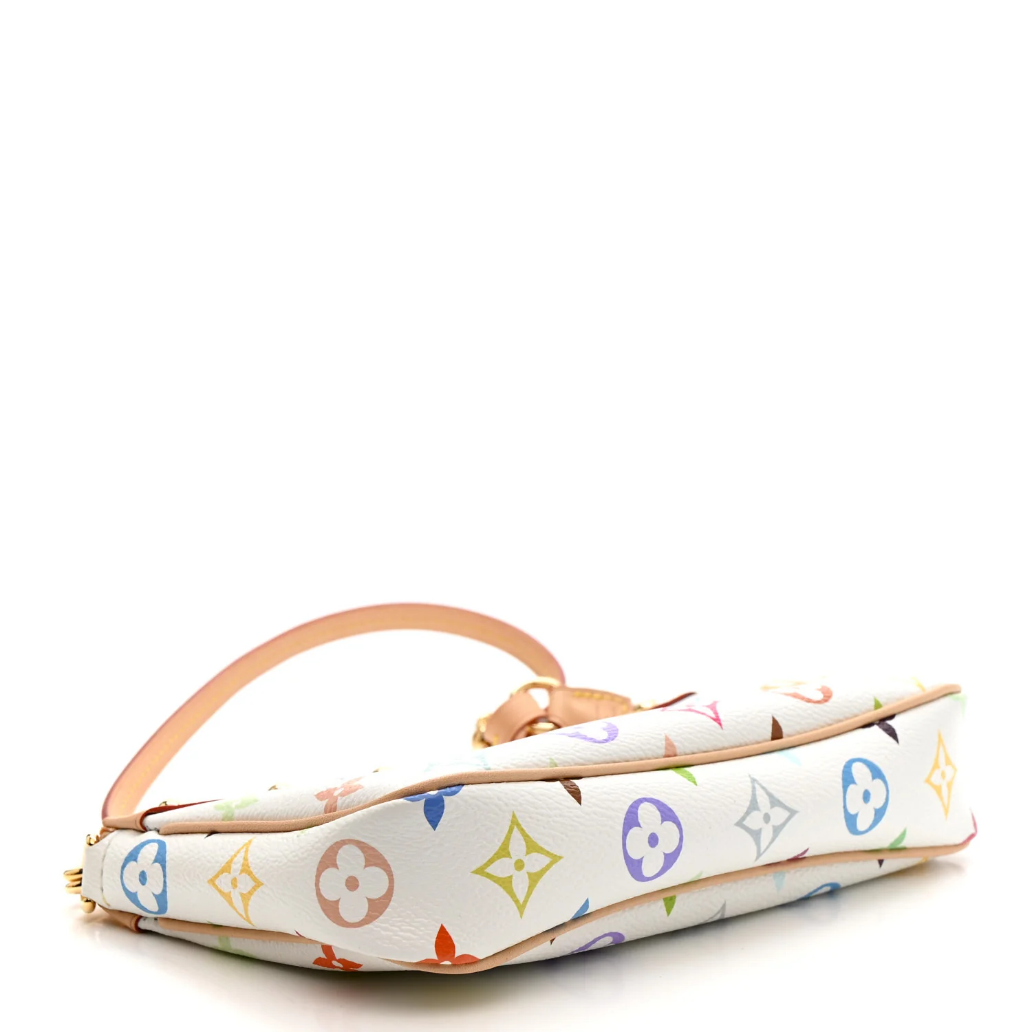 LV X TM Monogram Multicolor Pochette Accessories White - Image 4