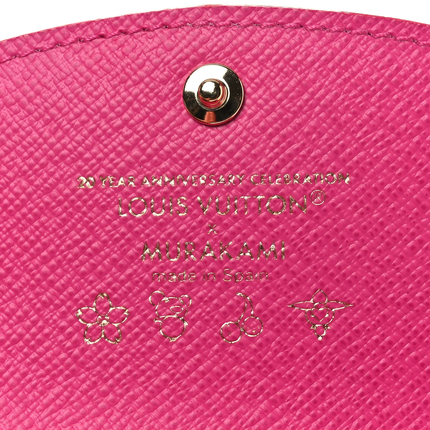 LV X TM Monogram Multicolor Rosalie Coin Purse White Kawaii Pink - Image 6