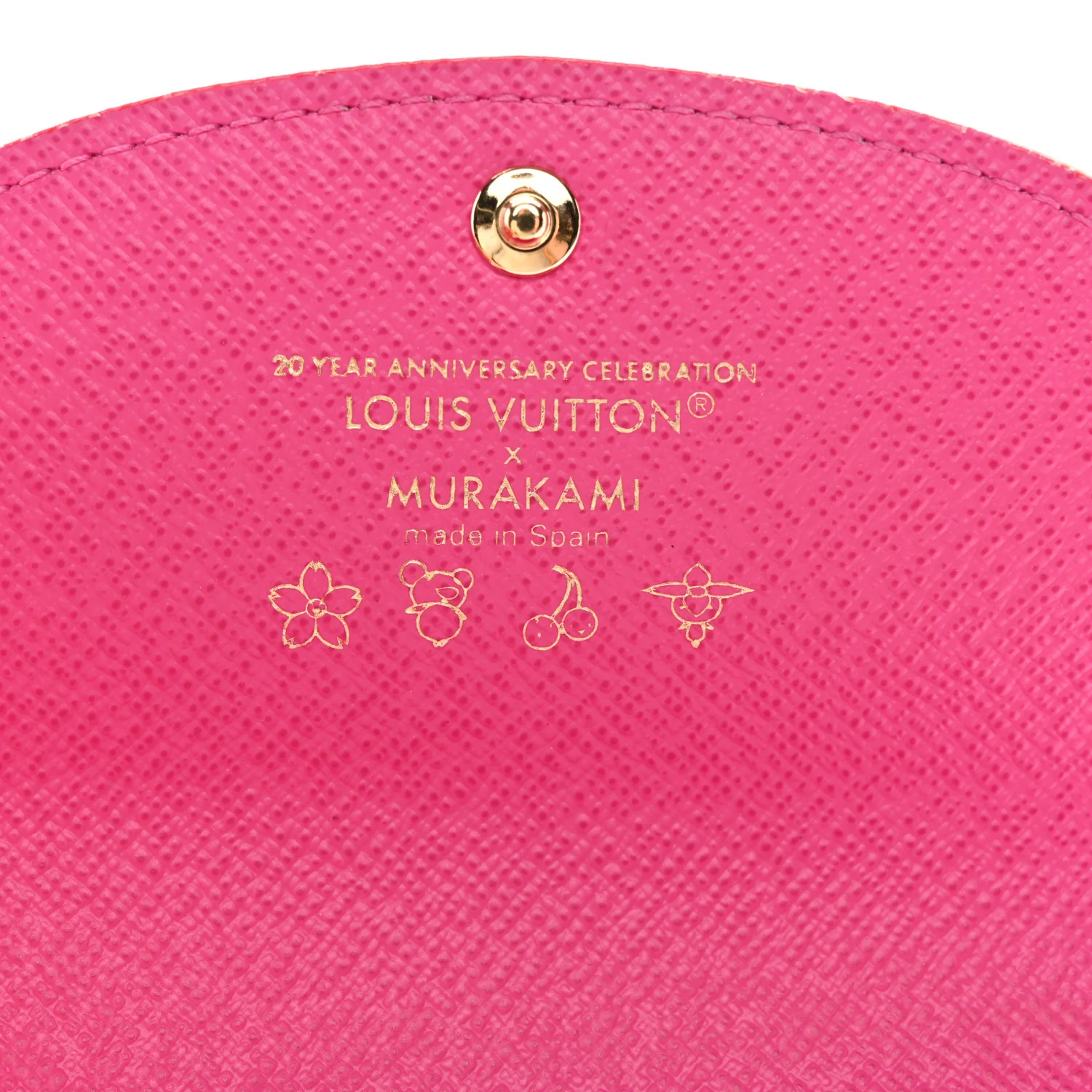 LV X TM Monogram Multicolor Rosalie Coin Purse White Kawaii Pink - Image 6