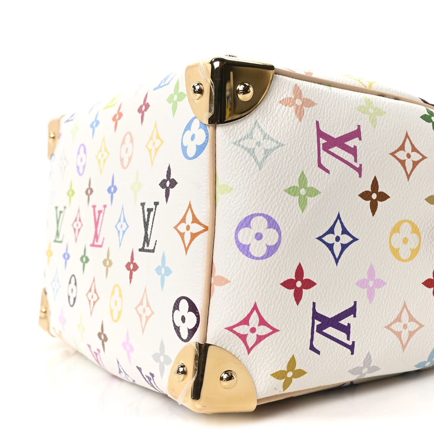 LV X TM Monogram Multicolor Speedy Bandouliere 25 White - Image 10