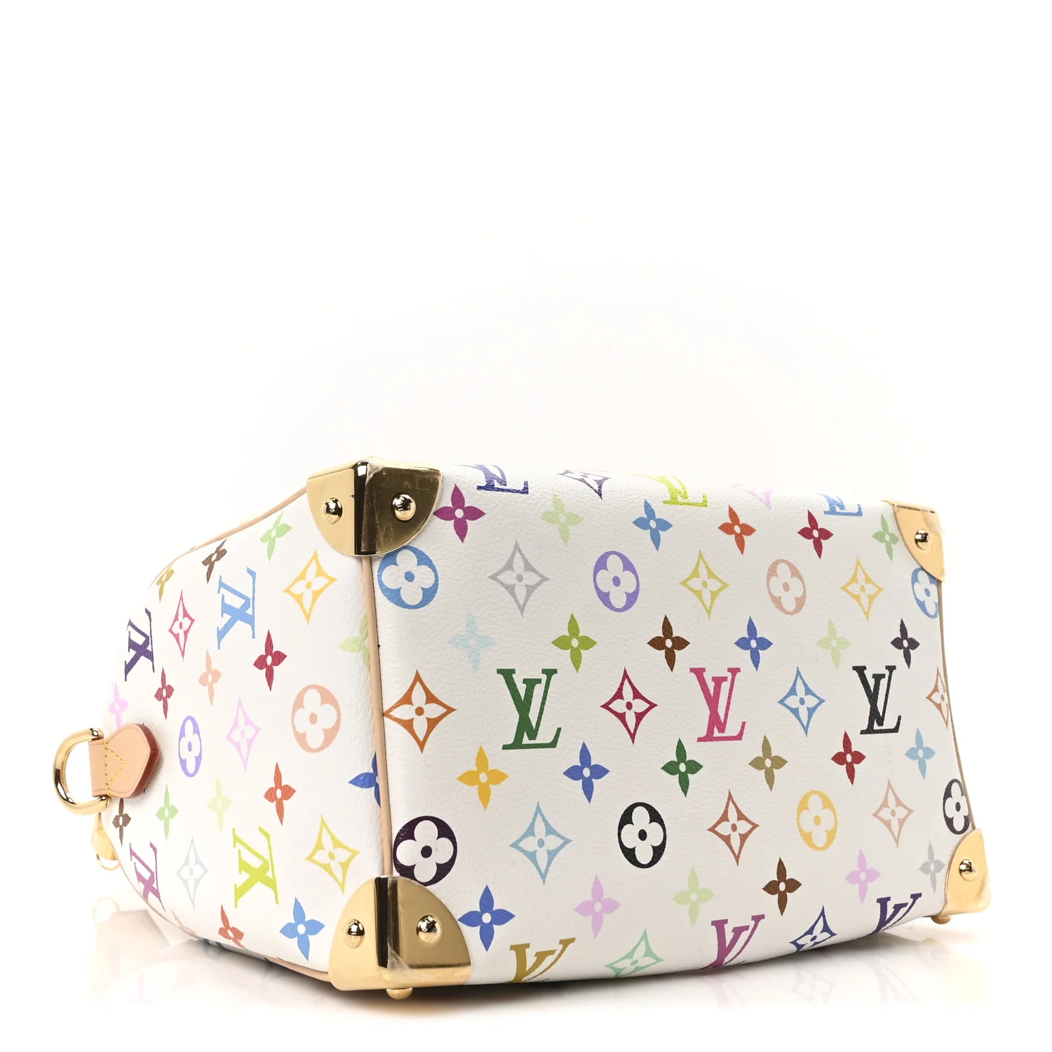 LV X TM Monogram Multicolor Speedy Bandouliere 25 White - Image 4