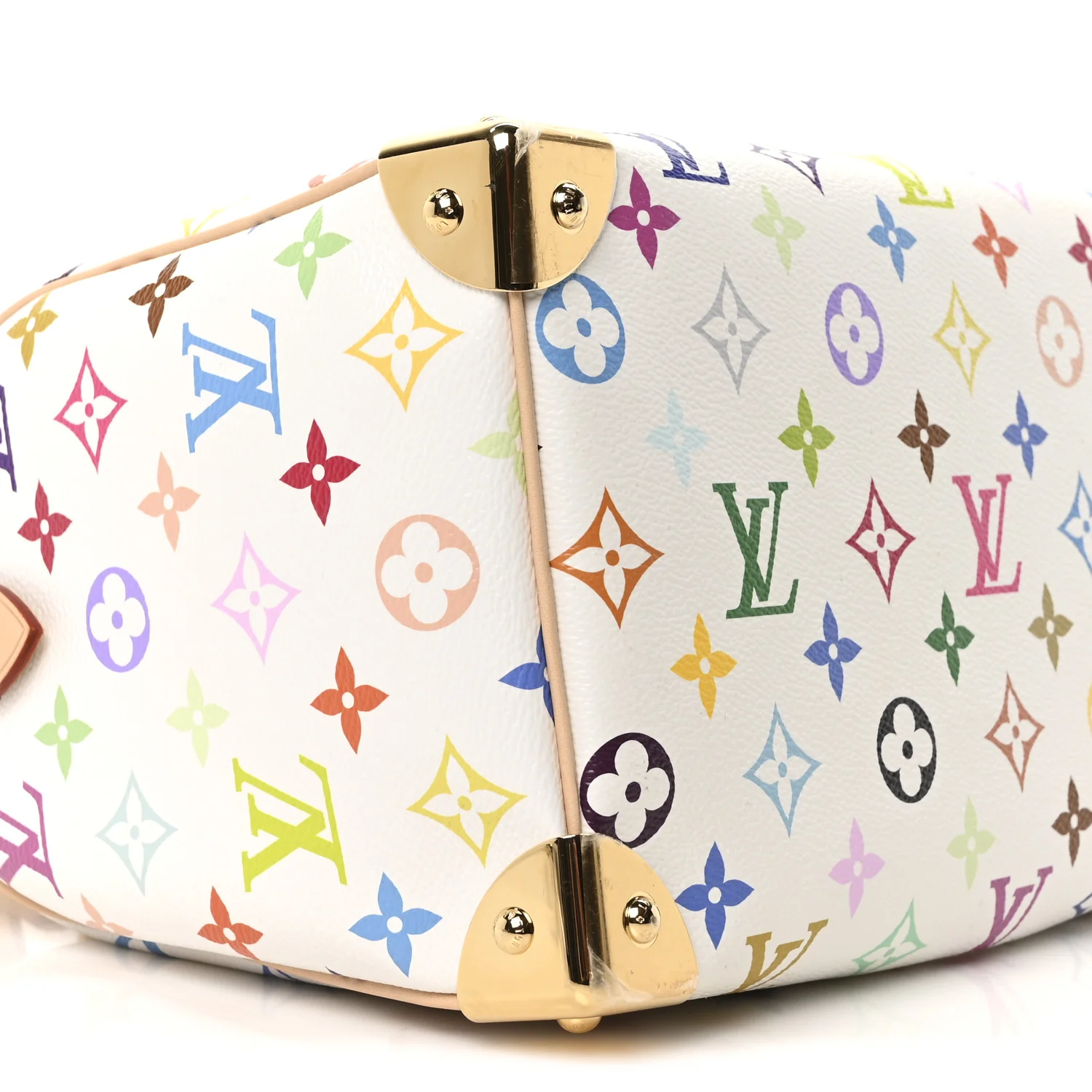 LV X TM Monogram Multicolor Speedy Bandouliere 25 White - Image 9