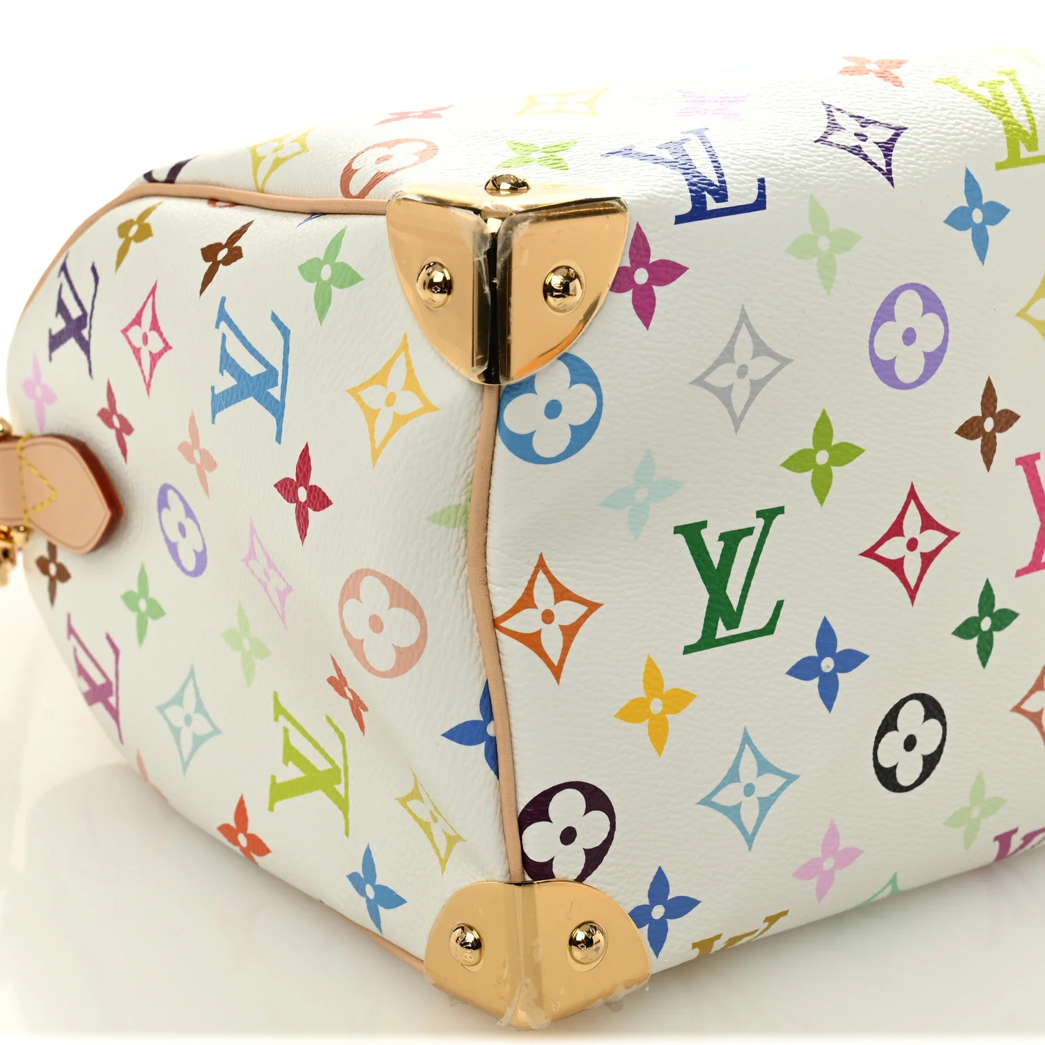 LV X TM Monogram Multicolor Speedy Bandouliere 25 White - Image 8