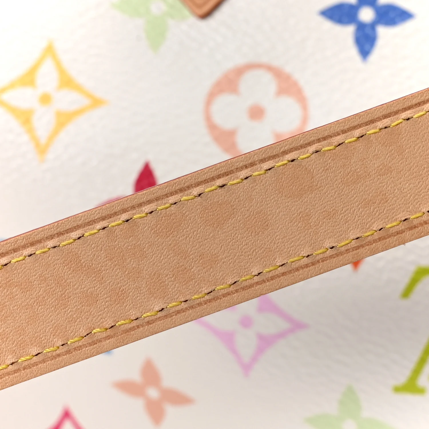 LV X TM Monogram Multicolor Speedy Bandouliere 25 White - Image 10