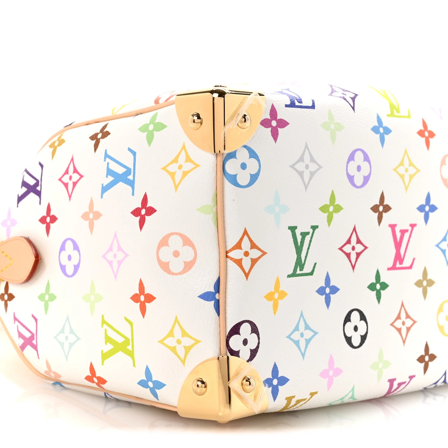 LV X TM Monogram Multicolor Speedy Bandouliere 25 White - Image 8