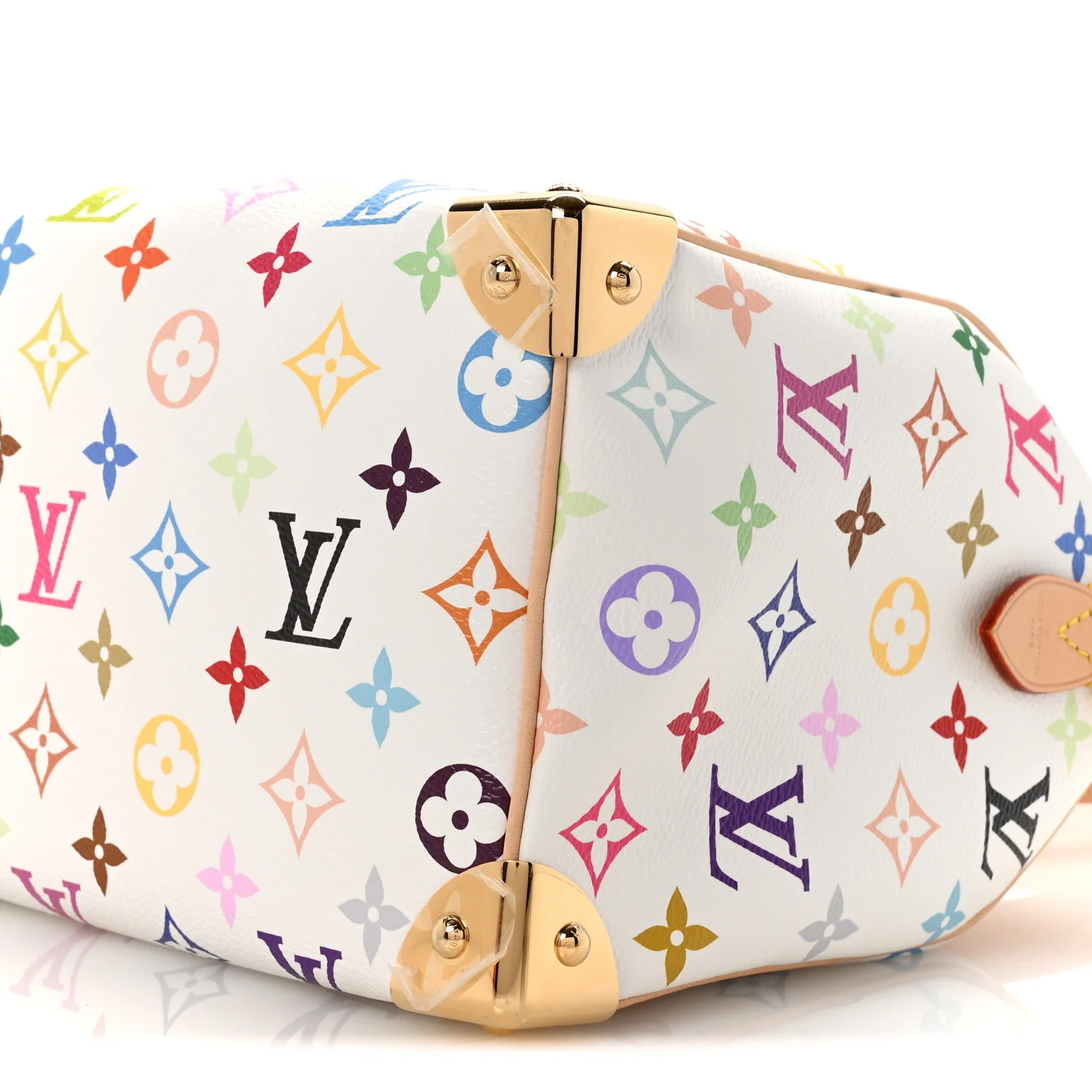 LV X TM Monogram Multicolor Speedy Bandouliere 25 White - Image 9