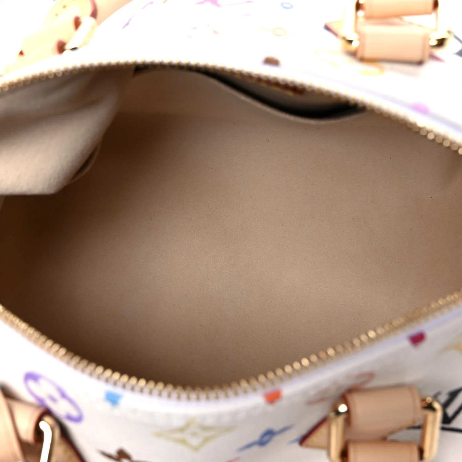 LV X TM Monogram Multicolor Speedy Bandouliere 25 White - Image 5