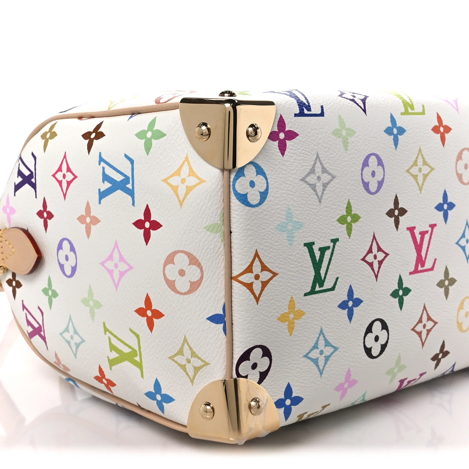 LV X TM Monogram Multicolor Speedy Bandouliere 25 White - Image 9