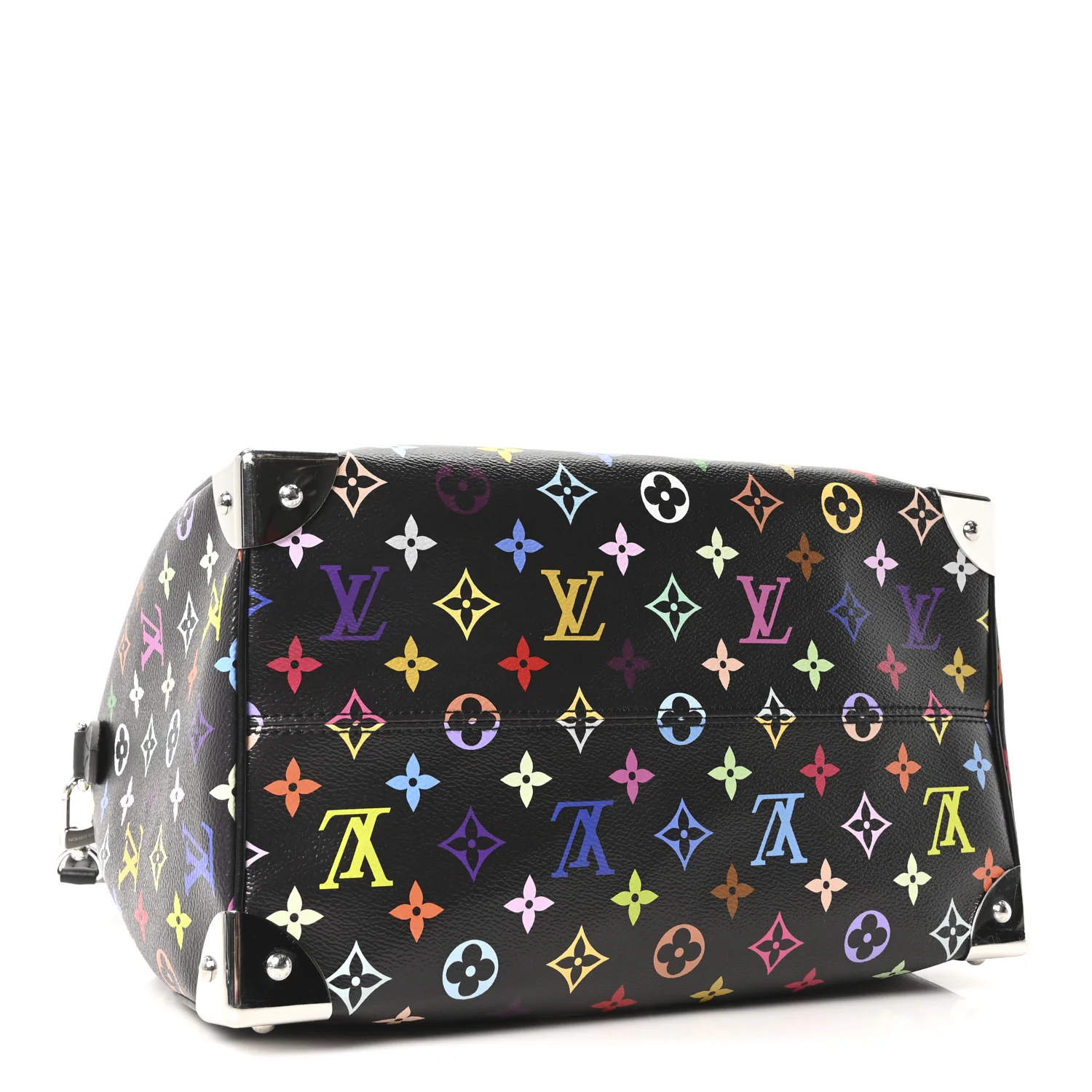LV X TM Monogram Multicolor Speedy Soft 30 Black - Image 4
