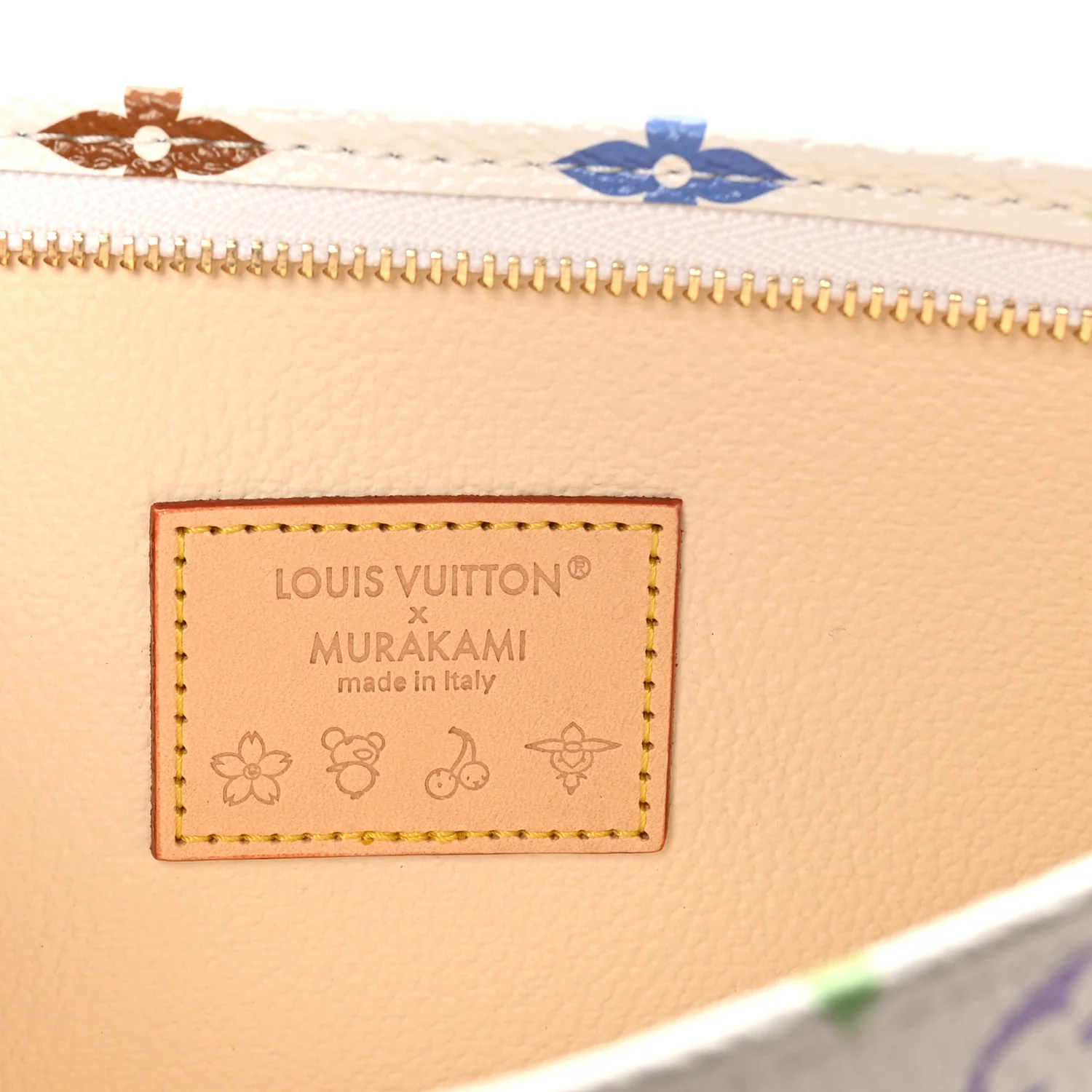 LV X TM Monogram Multicolor Toiletry Pouch 19 White - Image 6