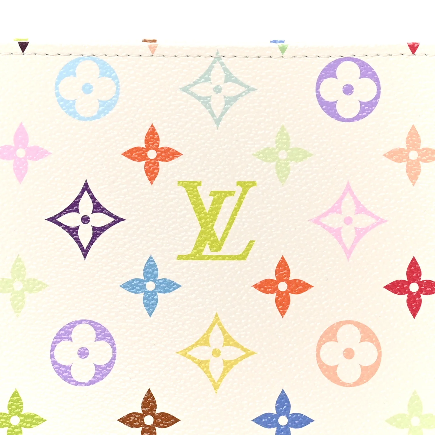 LV X TM Monogram Multicolor Toiletry Pouch 19 White - Image 8