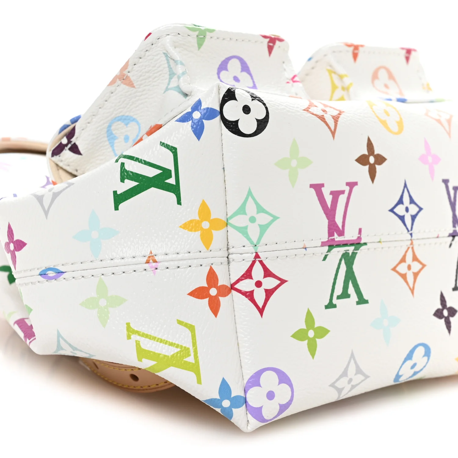 LV X TM Monogram Multicolor Venice Backpack White - Image 8