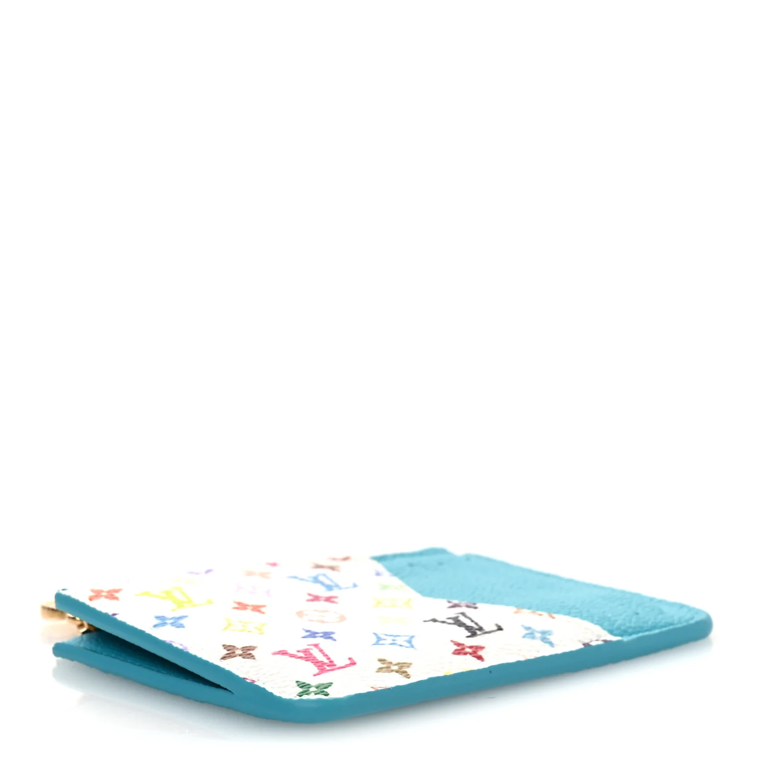 LV X TM Monogram Romy Card Holder Kabira Blue - Image 3